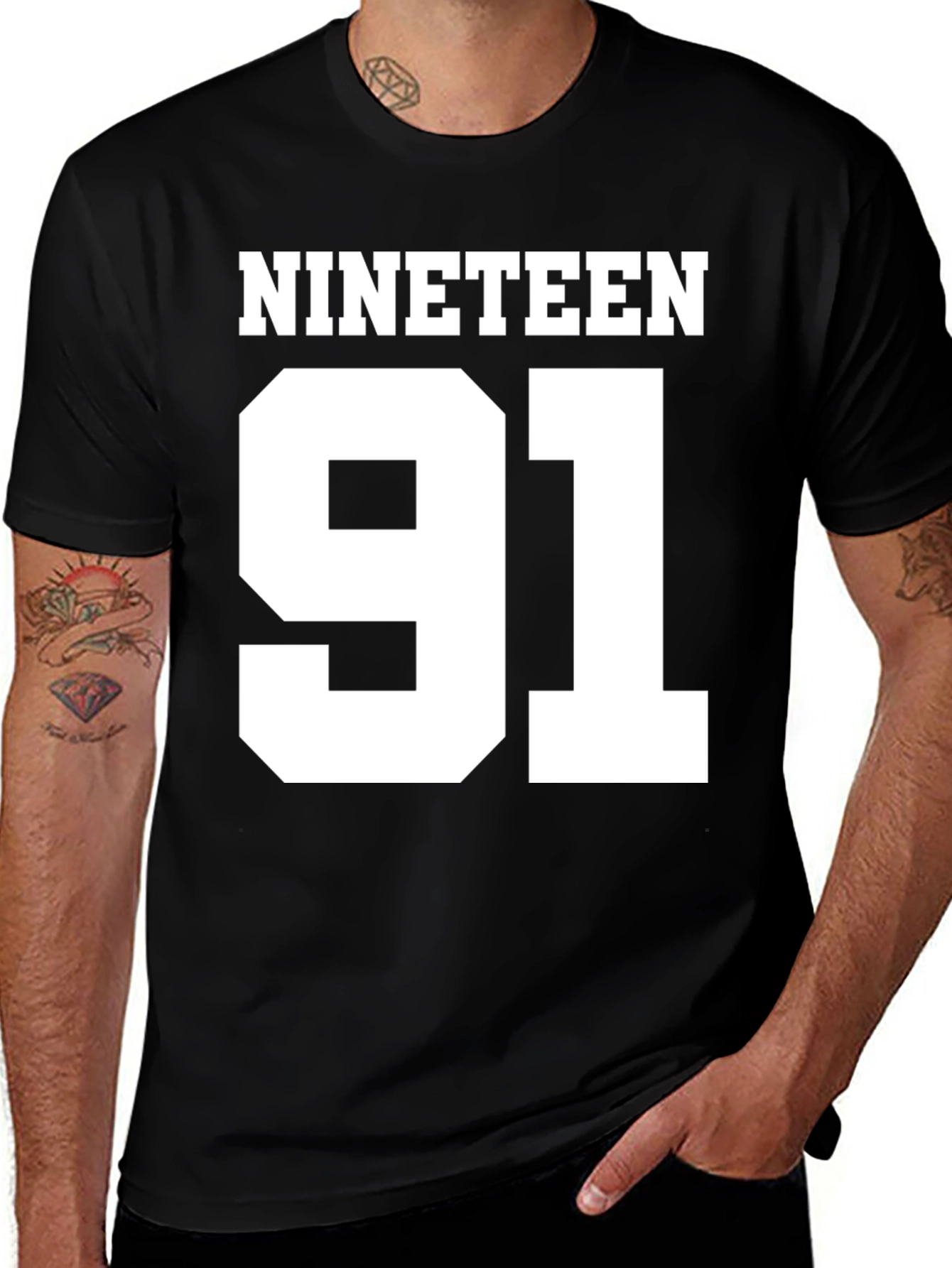 Variant 25 of Nineteen 91 T-Shirt - Classic Birthday Gift