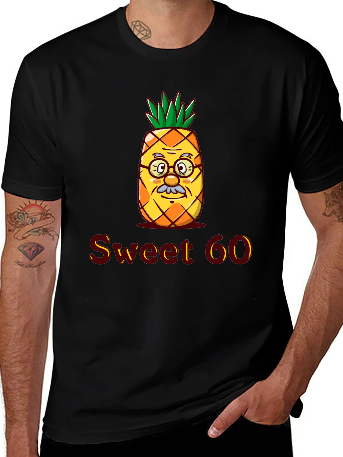 Variant 5 of Sweet 60th Birthday Pineapple T-Shirt