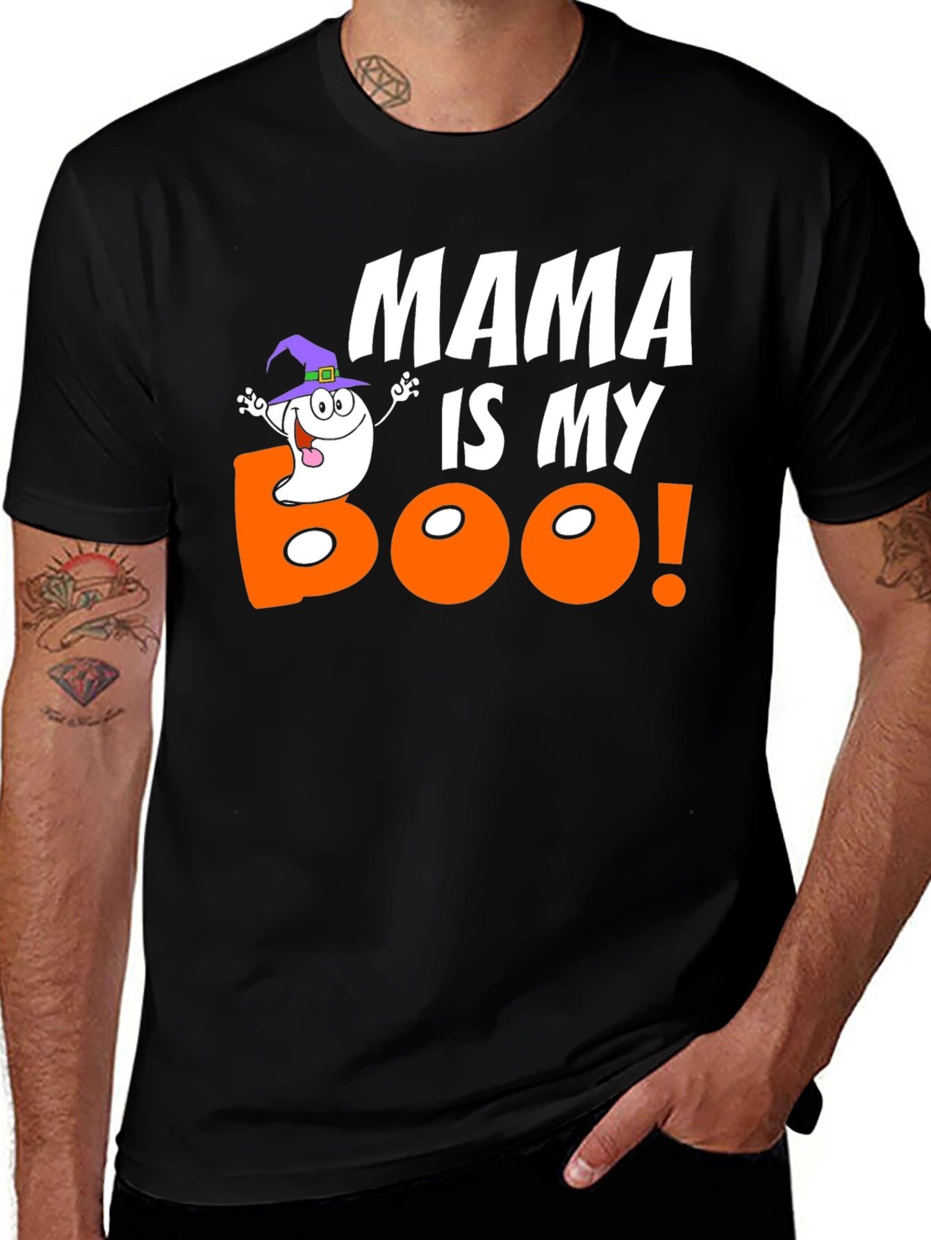 Variant 12 of Mama Is My Boo Halloween T-Shirt