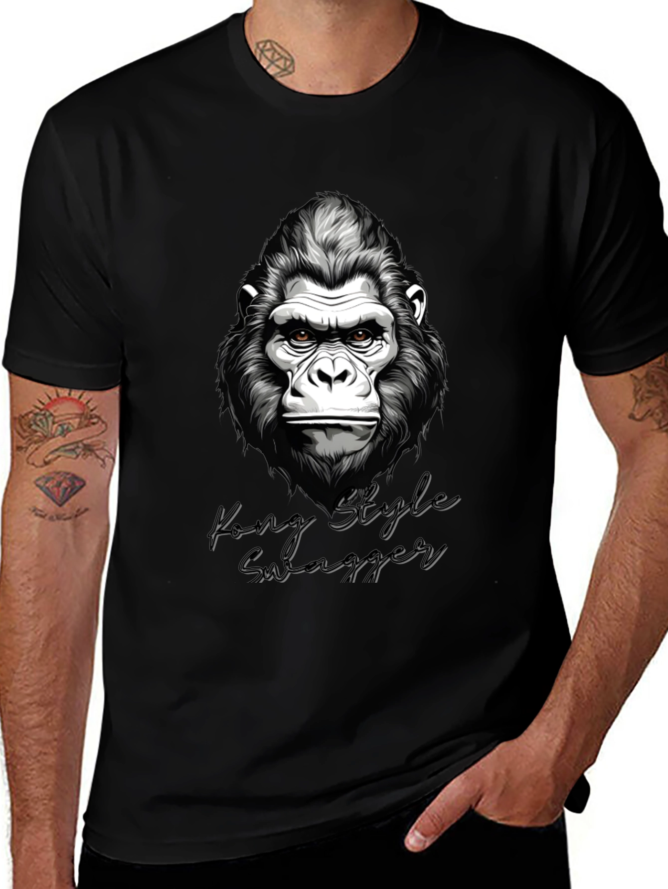 Variant 23 of Kong Style Swagger Graphic T-Shirt