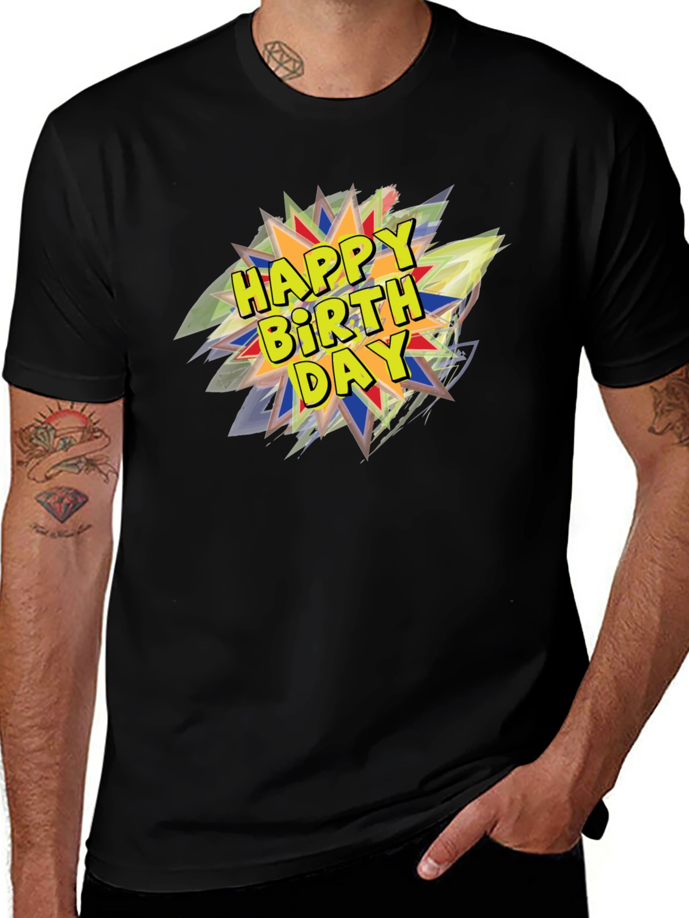 Happy Birthday Graphic T-Shirt
