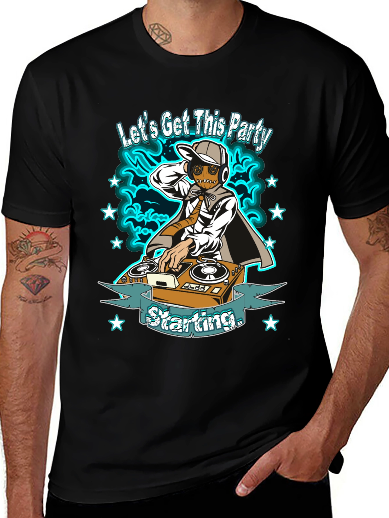 Variant 5 of Party DJ Graphic T-Shirt
