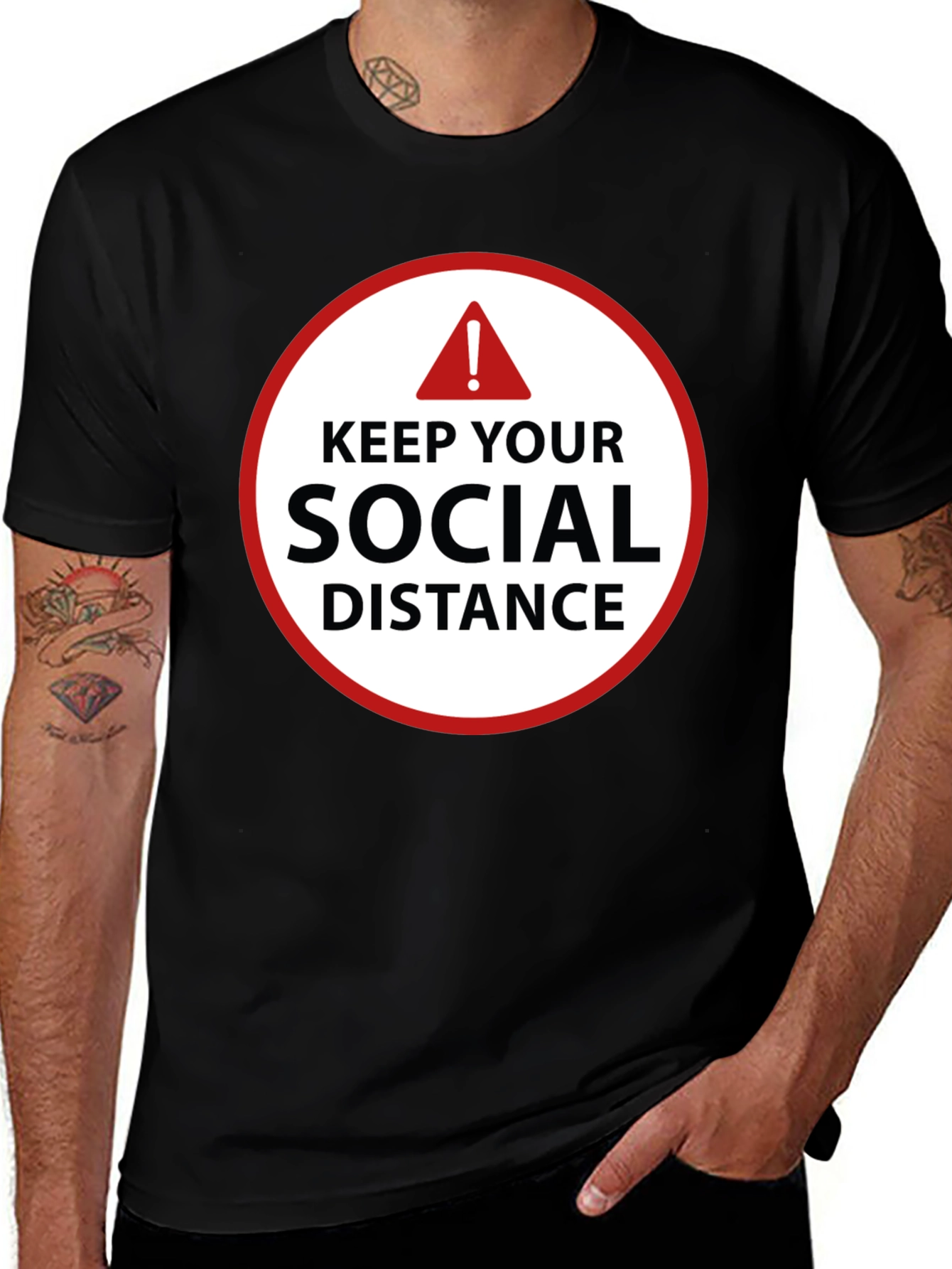 Variant 30 of Keep Your Social Distance T-Shirt