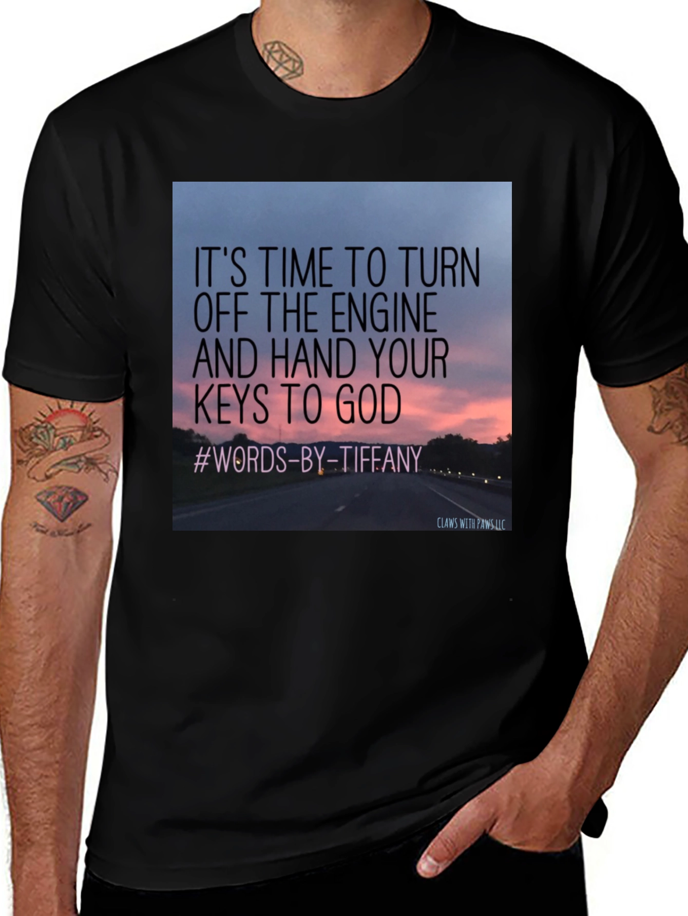 Variant 10 of Inspirational T-Shirt: Hand Your Keys to God