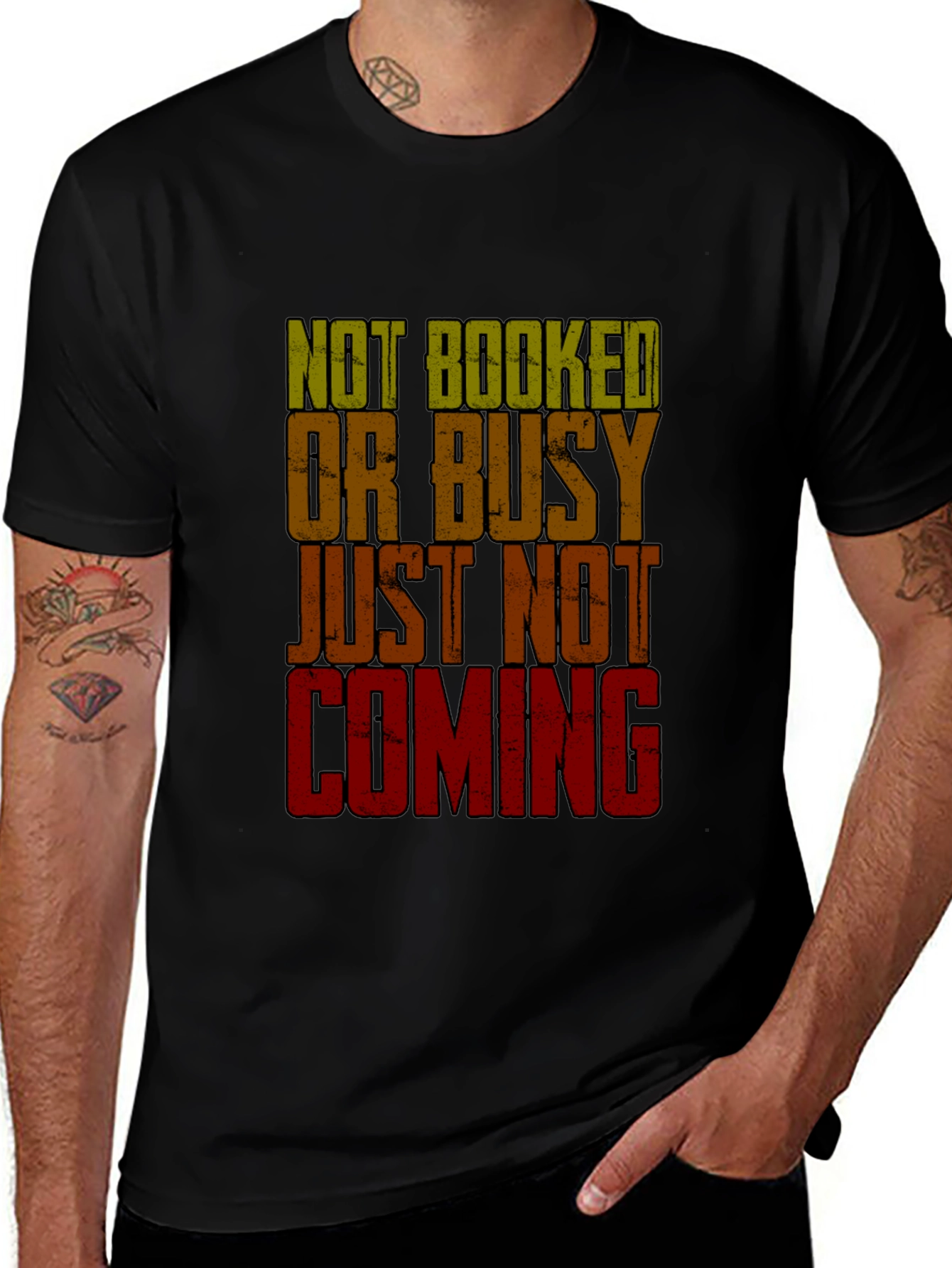 Variant 11 of Not Booked or Busy Graphic Tee