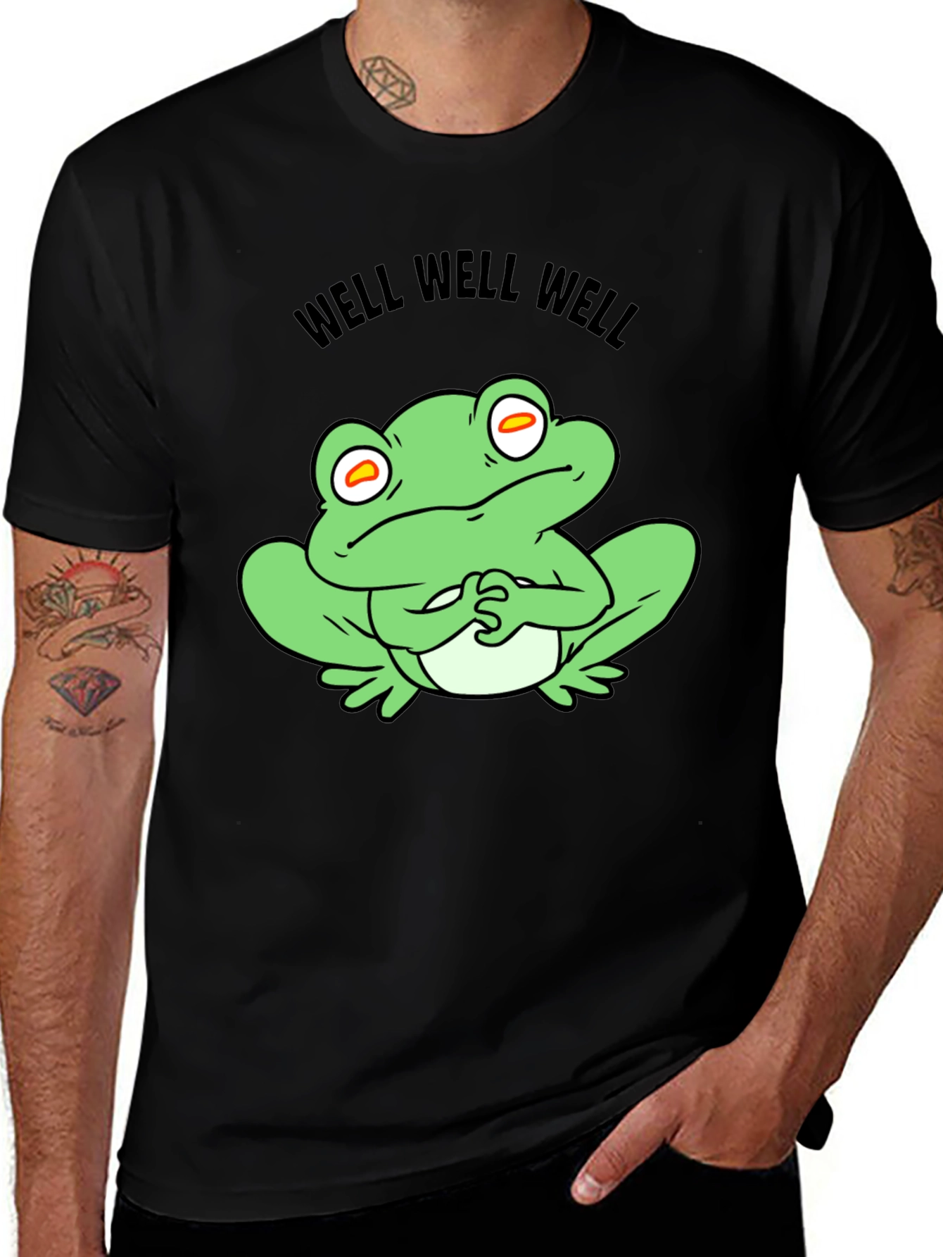 Variant 5 of Well Well Well Frog Graphic T-Shirt