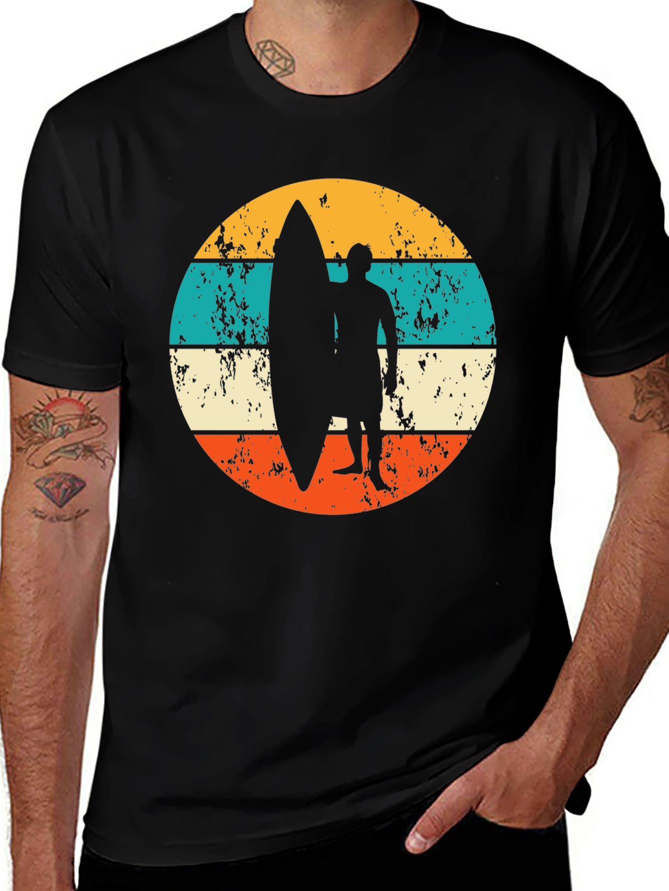 Variant 15 of Vintage Surfer Graphic Tee