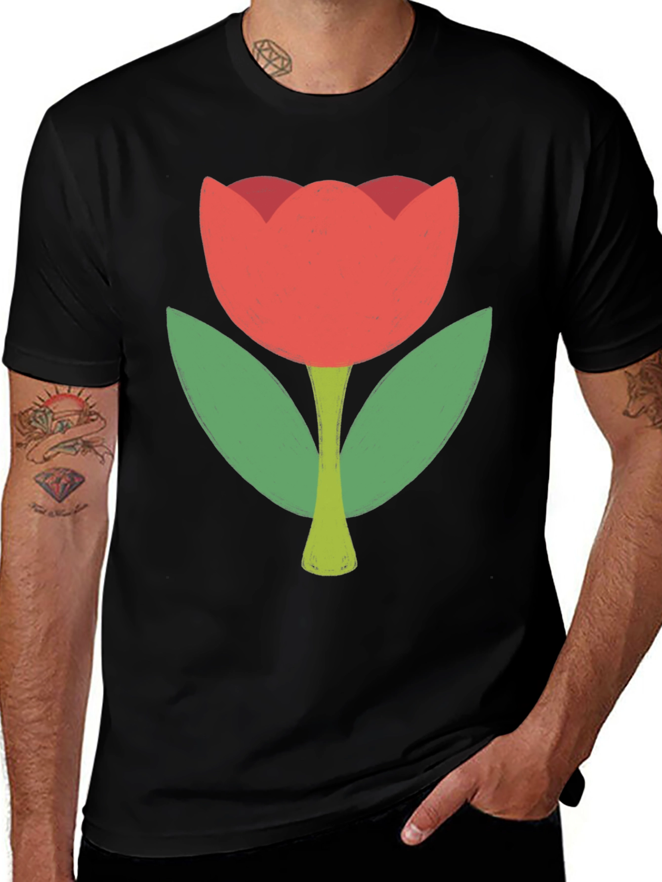 Variant 27 of Tulip Graphic Tee - Classic Fit