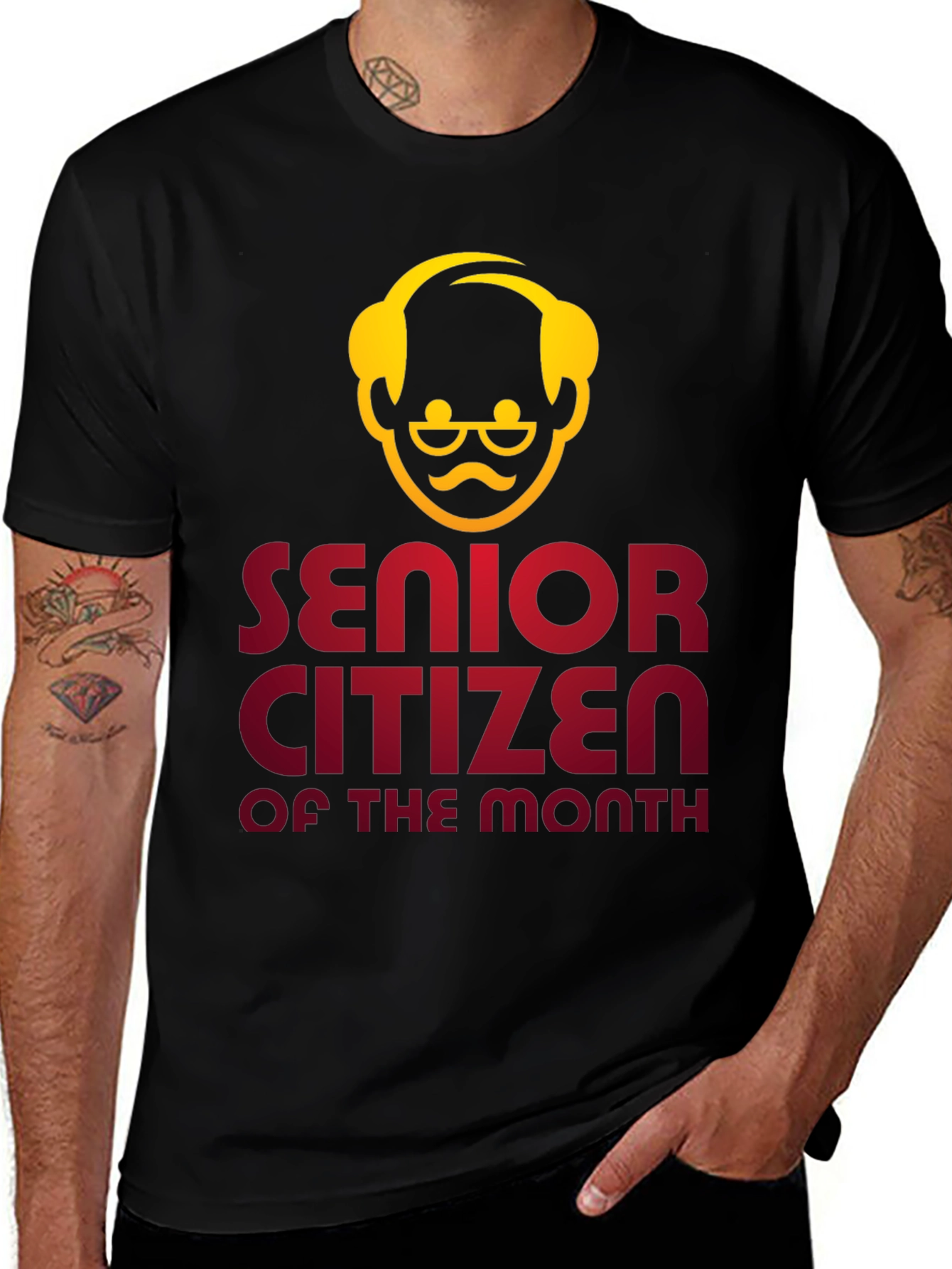 Variant 4 of Senior Citizen of the Month Graphic Tee