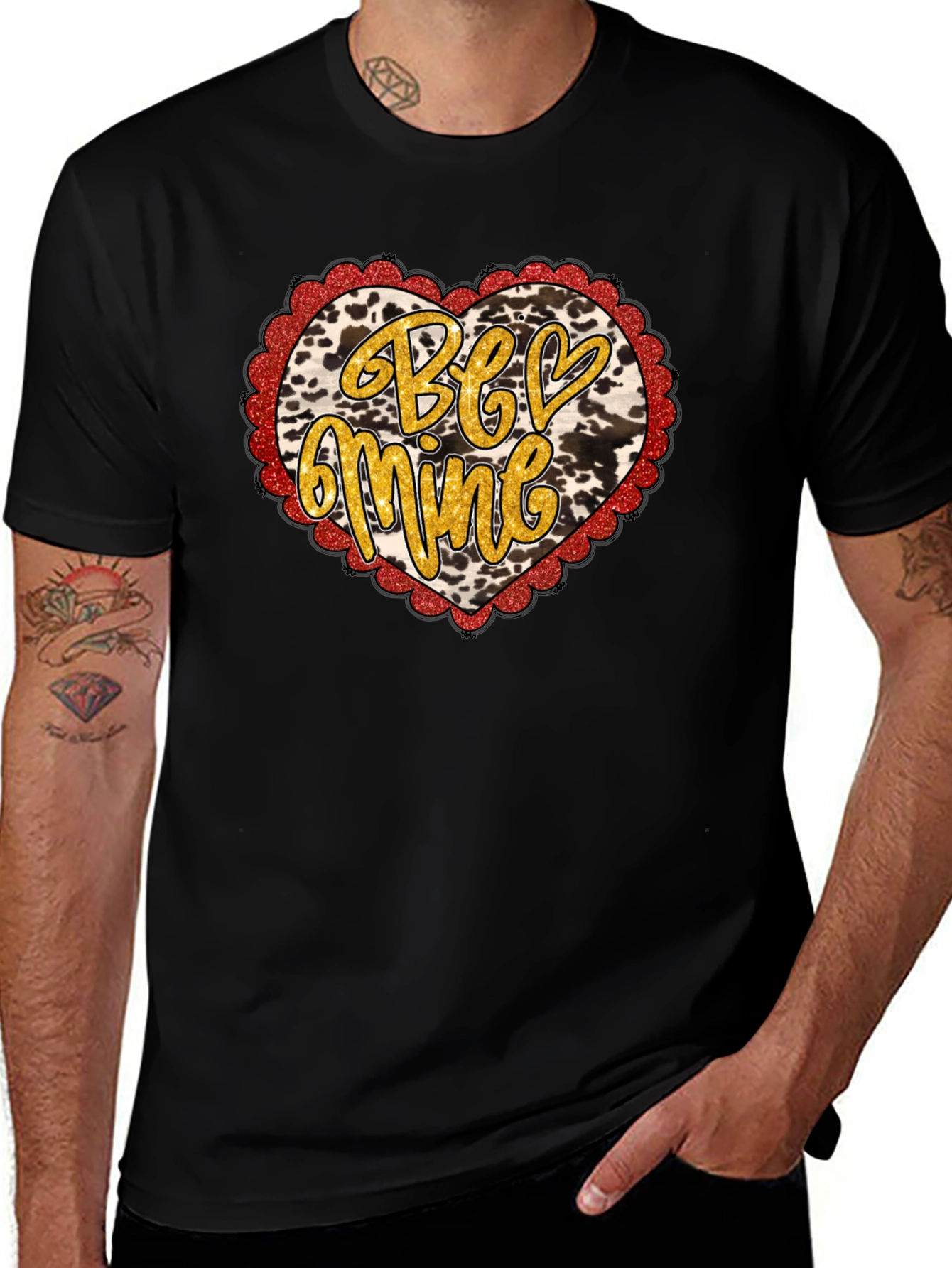 Variant 25 of Be Mine Heart Valentine's Day T-Shirt