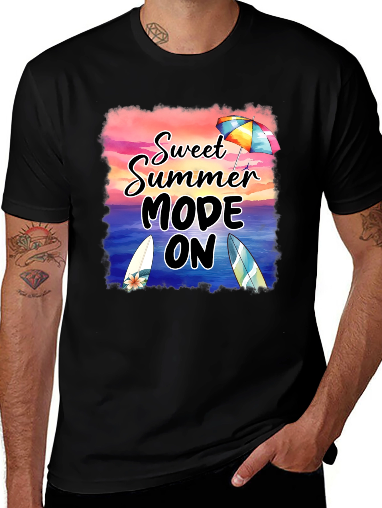 Sweet Summer Mode On Graphic Tee