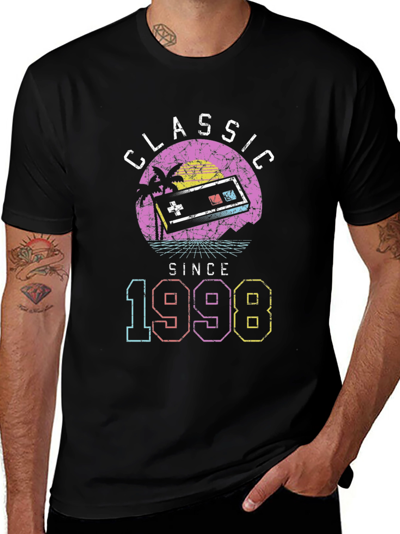 Variant 3 of Classic Since 1998 Retro Gaming T-Shirt