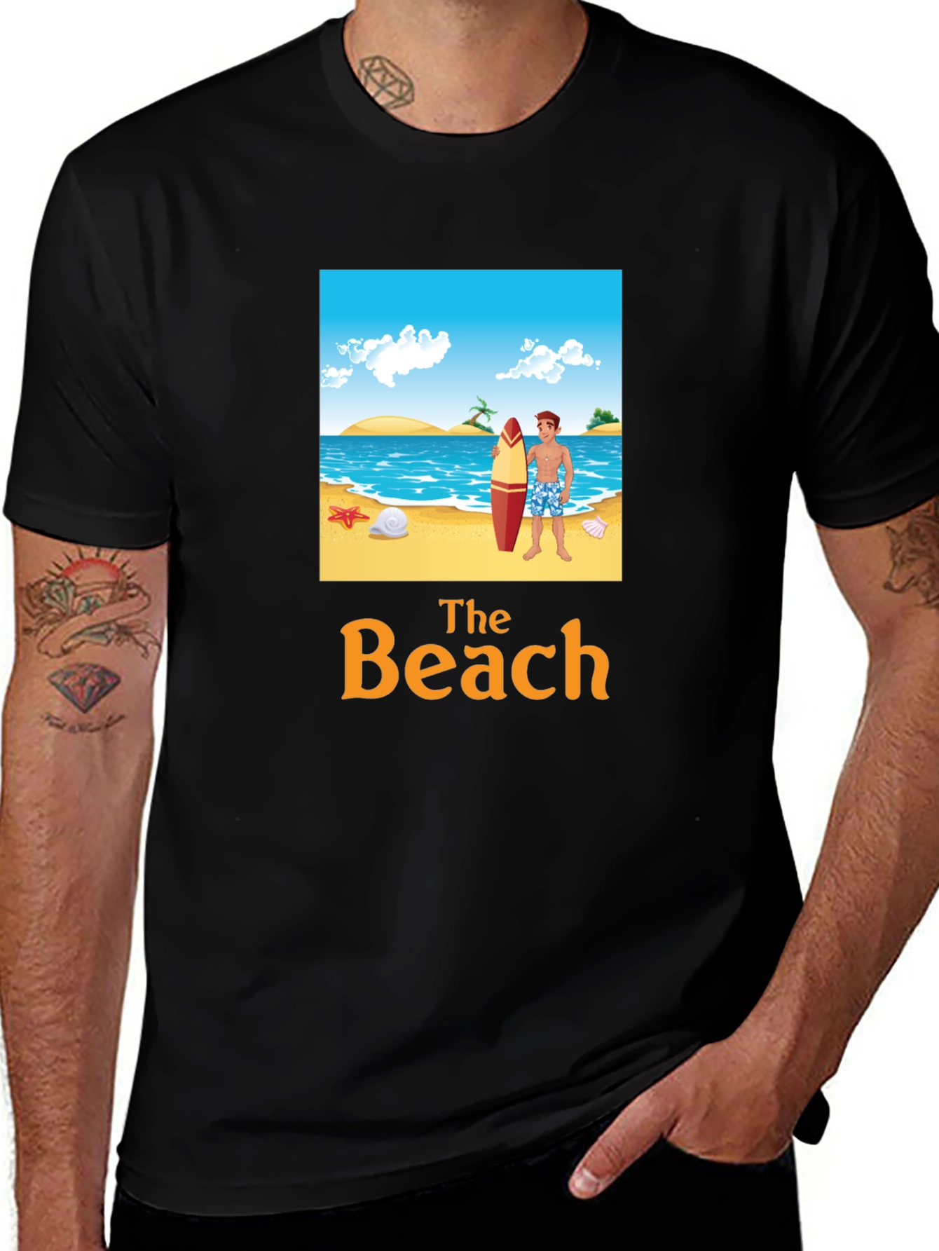 The Beach Graphic T-Shirt