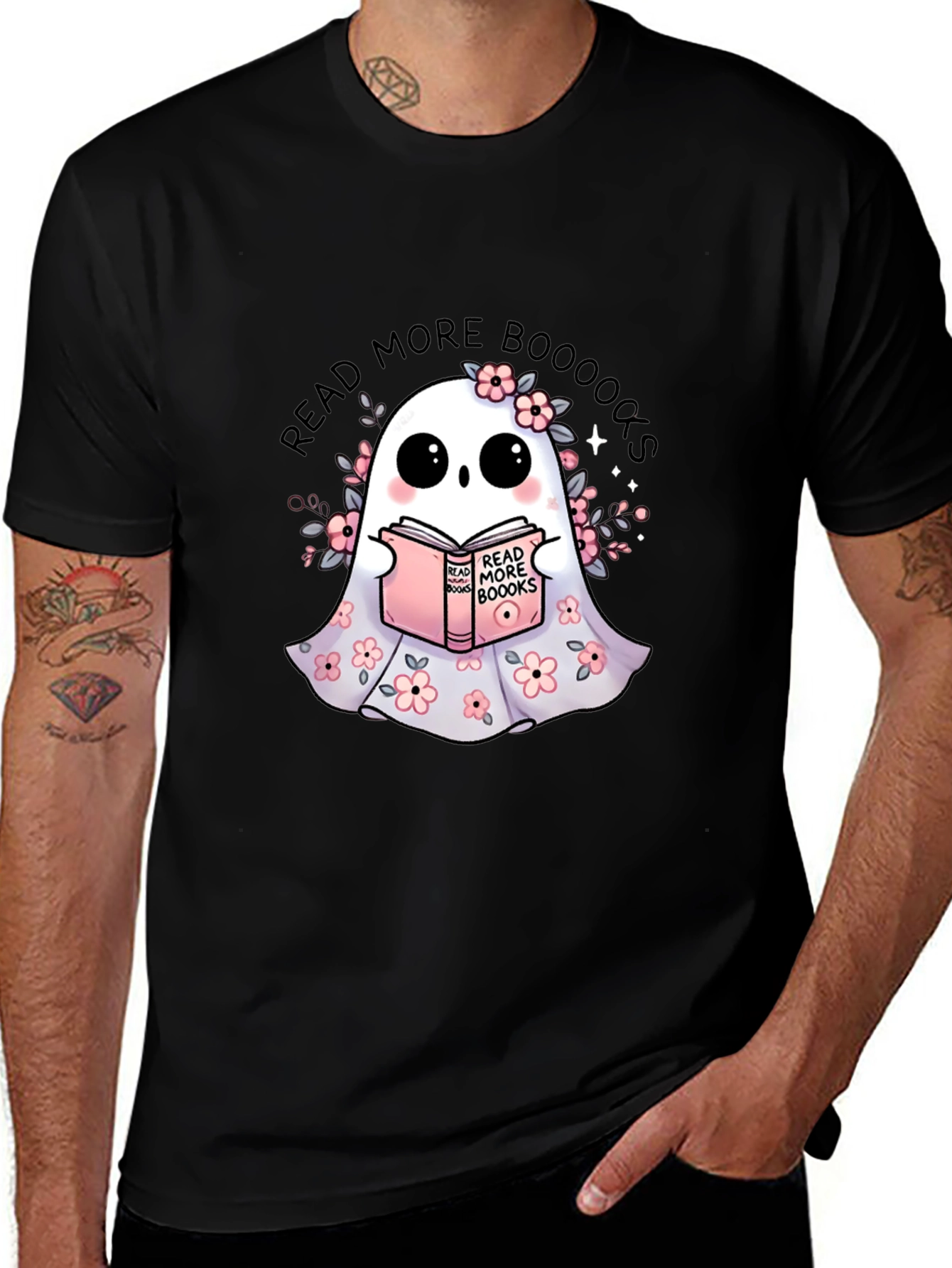 Read More Booooks Ghost T-Shirt