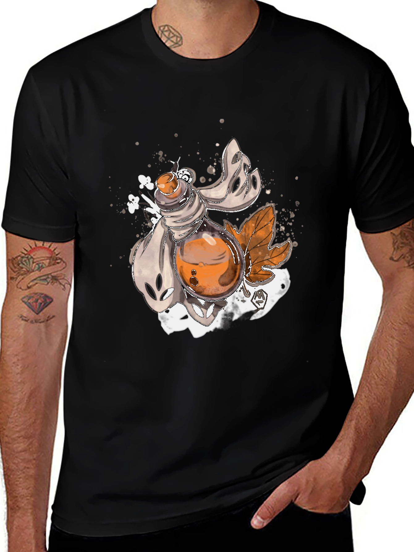 Spooky Potion Graphic Tee - Halloween Style