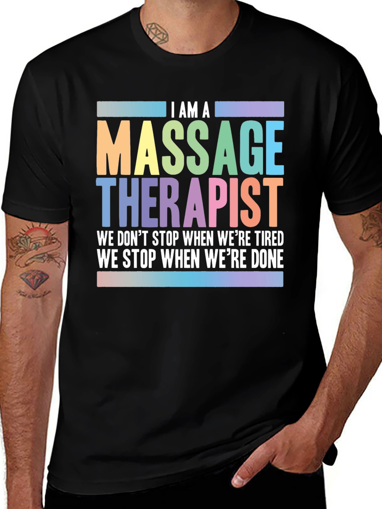 Variant 27 of Massage Therapist T-Shirt - Gift for Massage Therapist