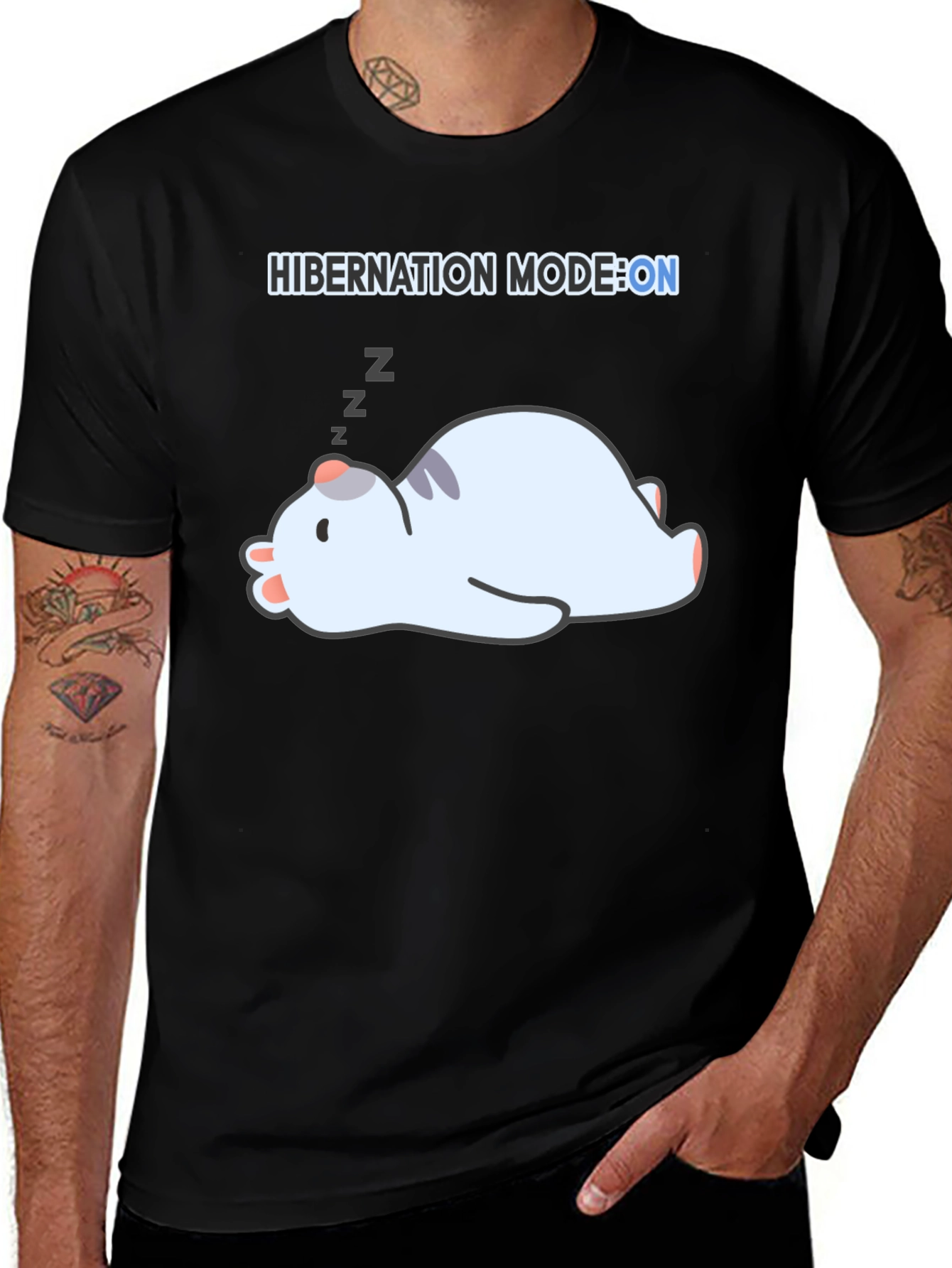 Hibernation Mode On T-Shirt