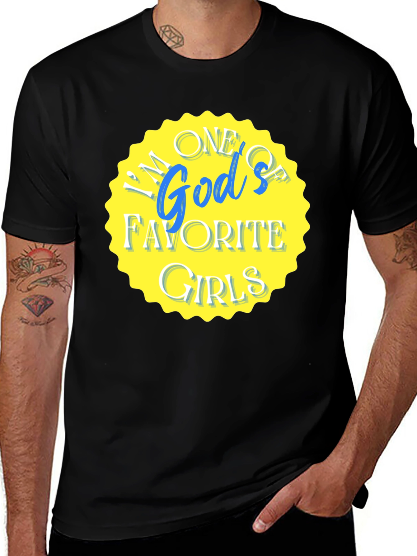 Variant 11 of God's Favorite Girls Graphic Tee