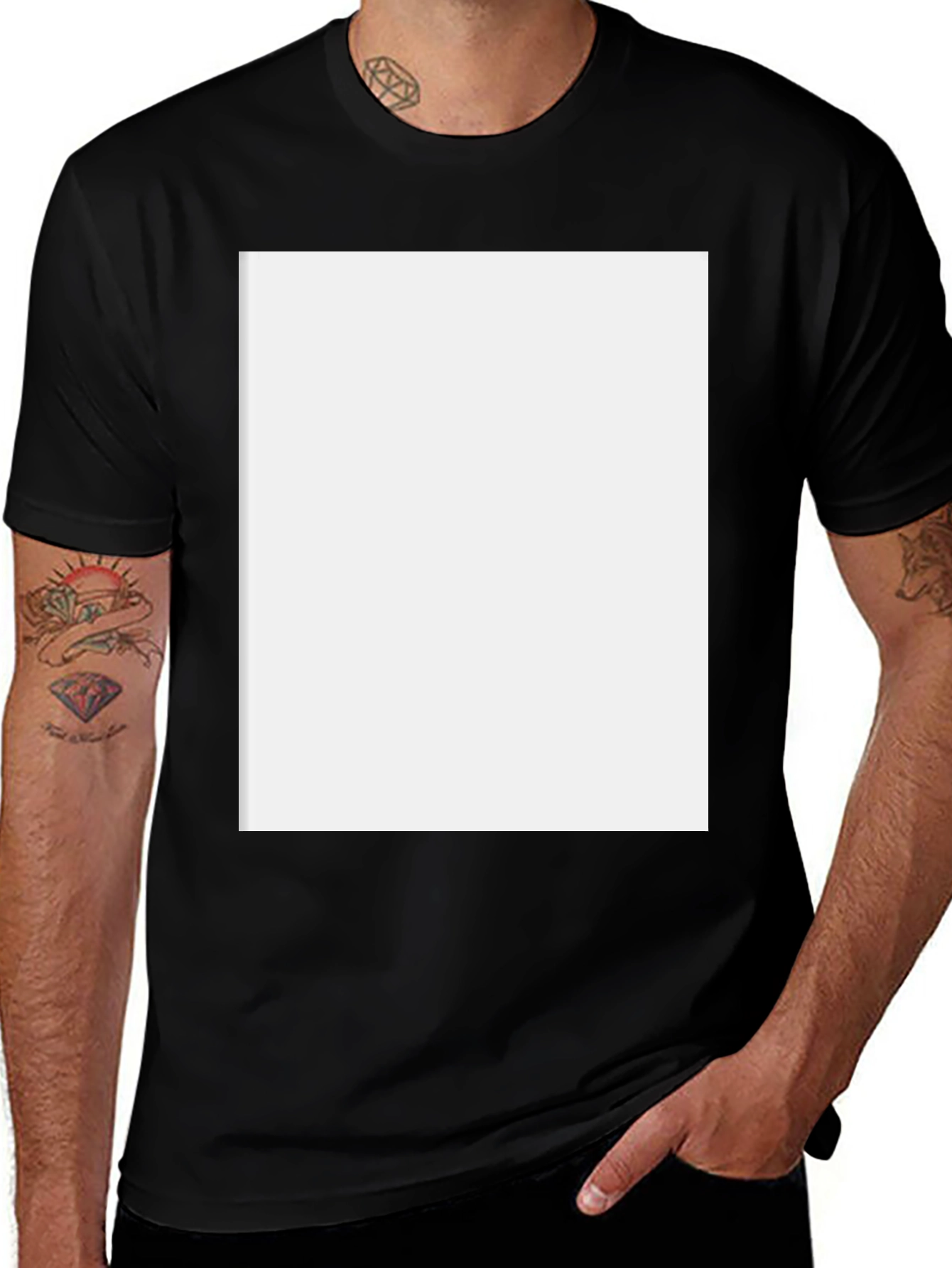 Blank Black T-Shirt: Customize Your Style