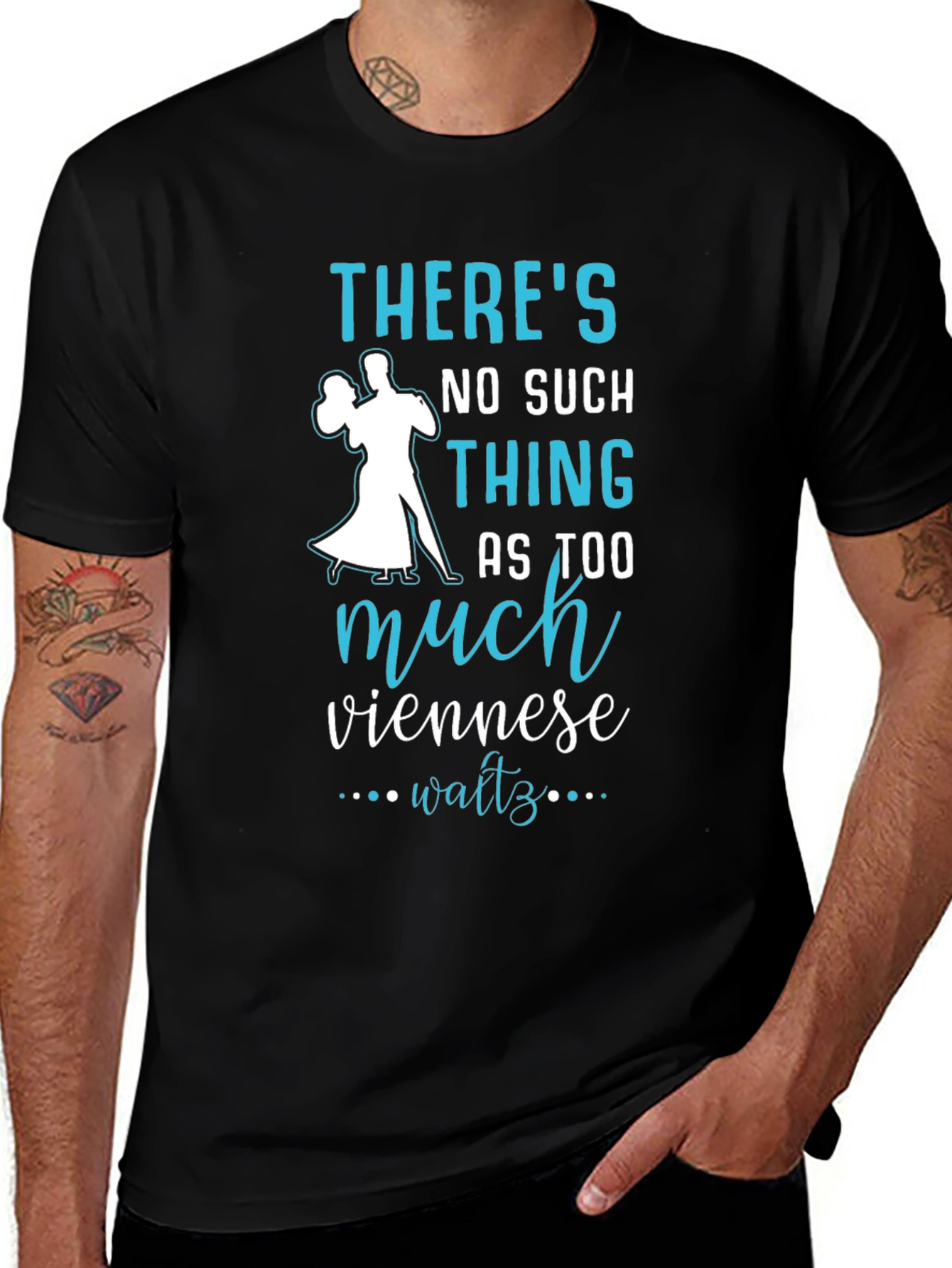 Viennese Waltz Graphic T-Shirt - Dance Lover Tee