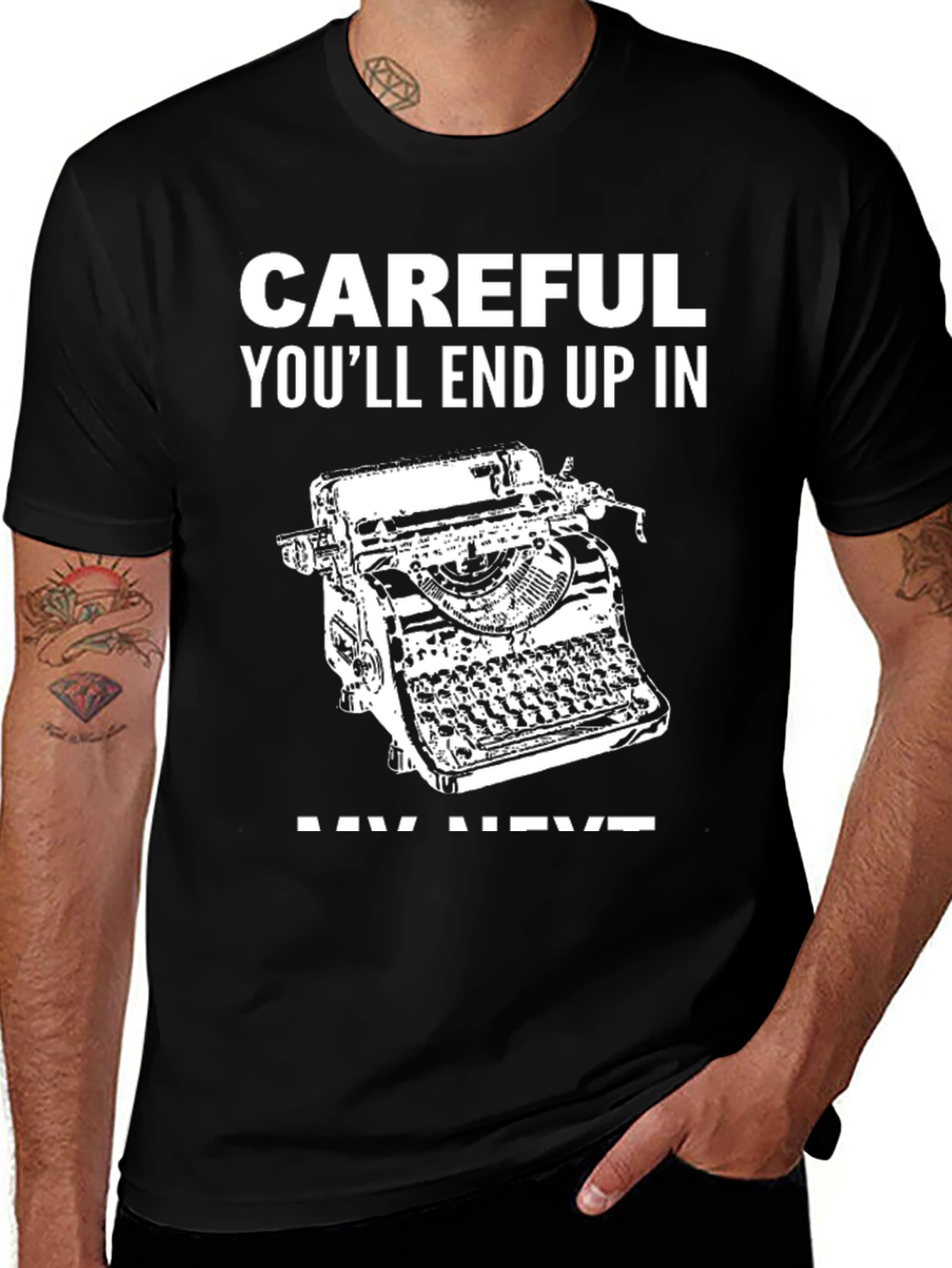 Variant 17 of Careful Next Novel T-Shirt