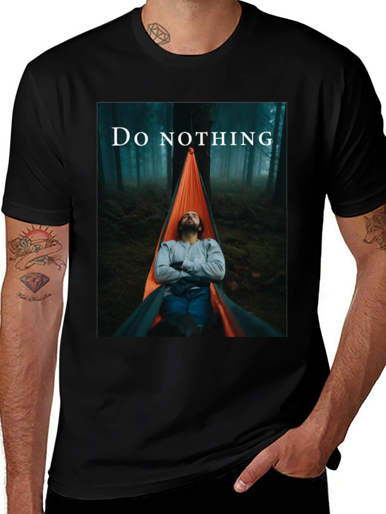 Do Nothing T-Shirt: Relaxed Vibe, Comfortable Fit