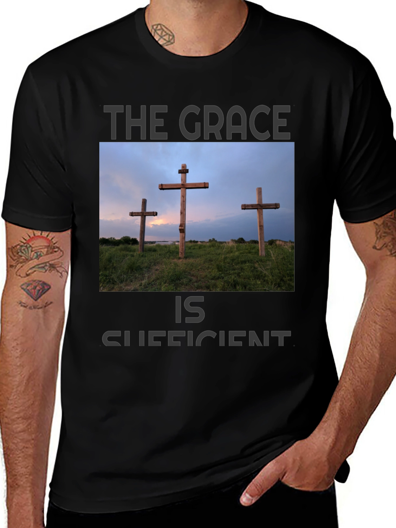 Variant 24 of The Grace Is Sufficient T-Shirt