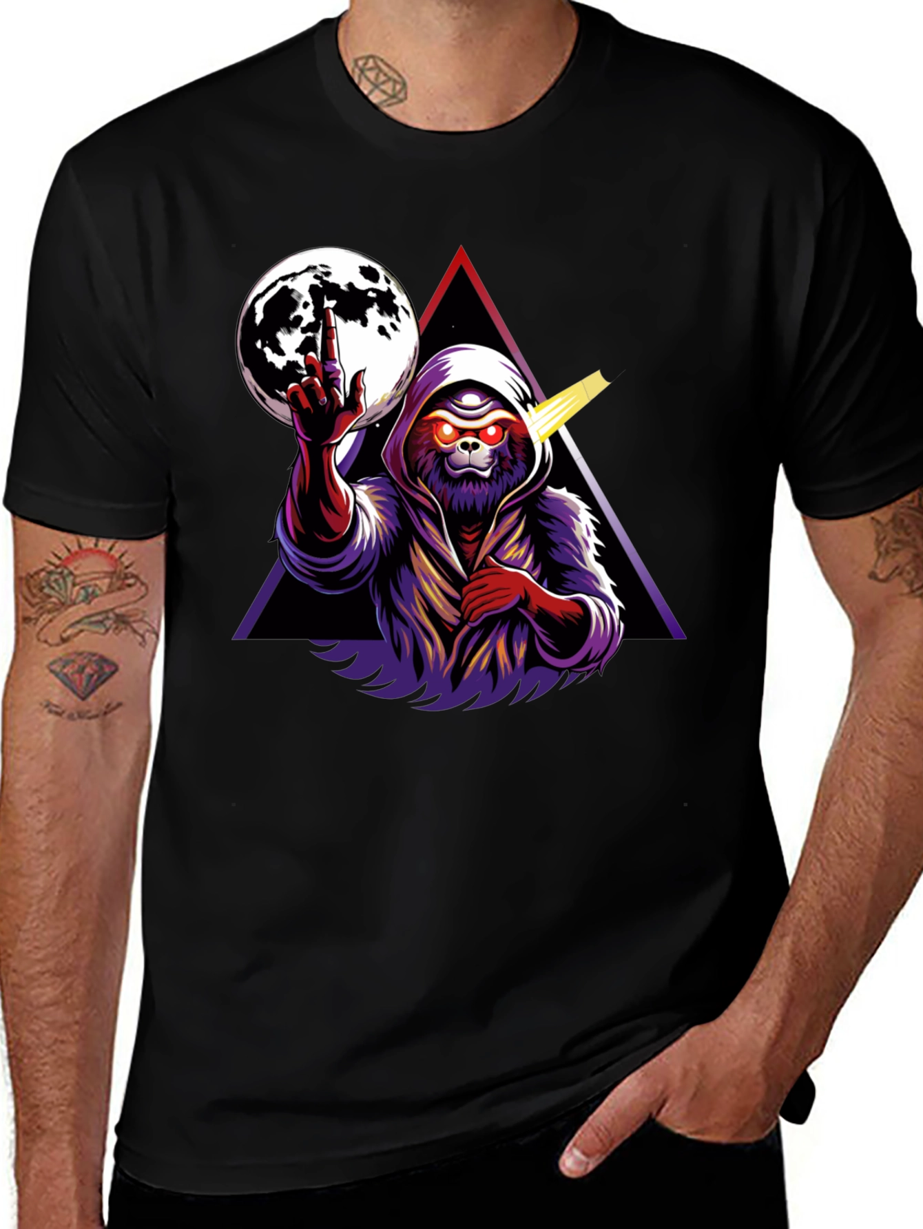 Ape Moon Graphic T-Shirt