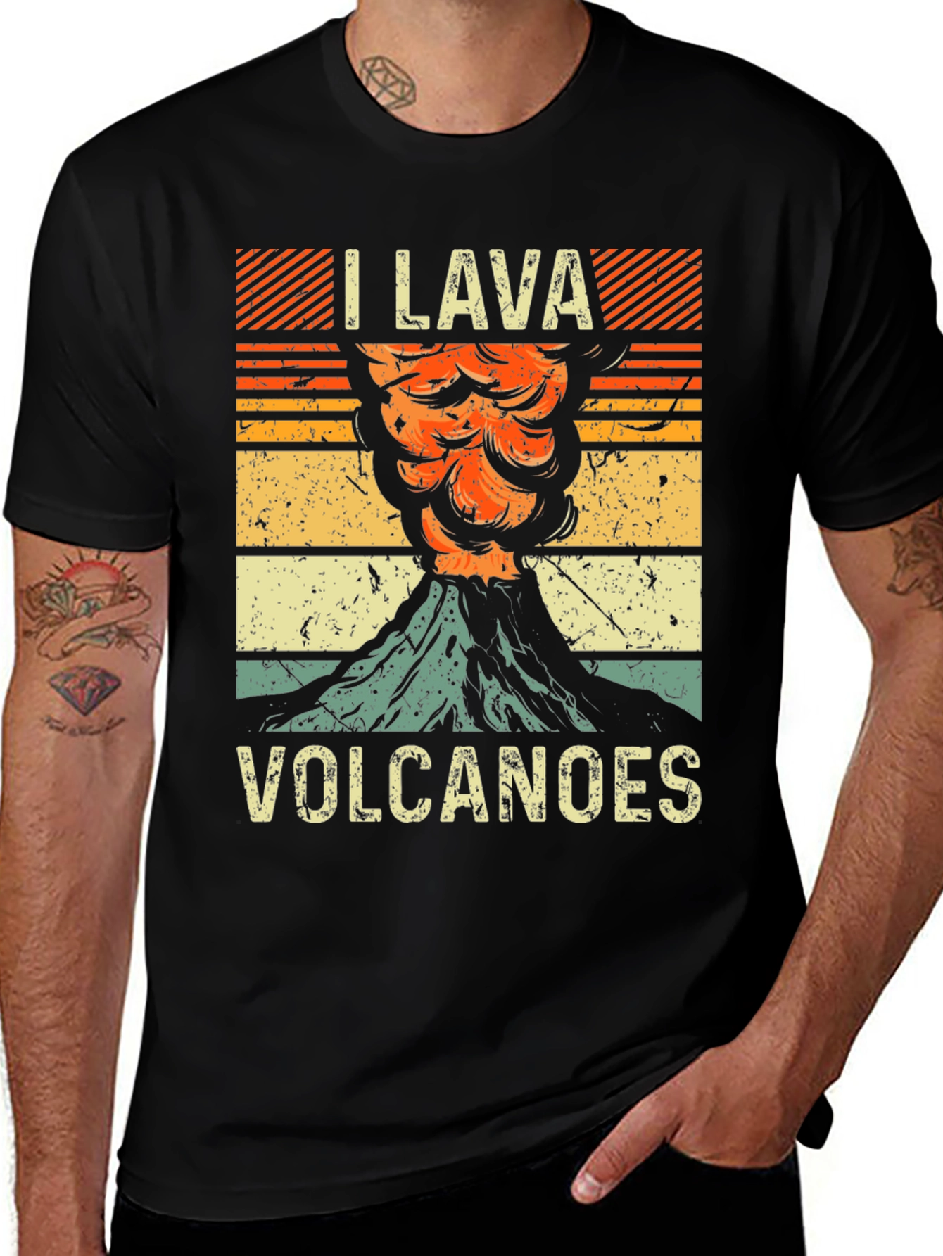 Variant 6 of I Lava Volcanoes Graphic T-Shirt