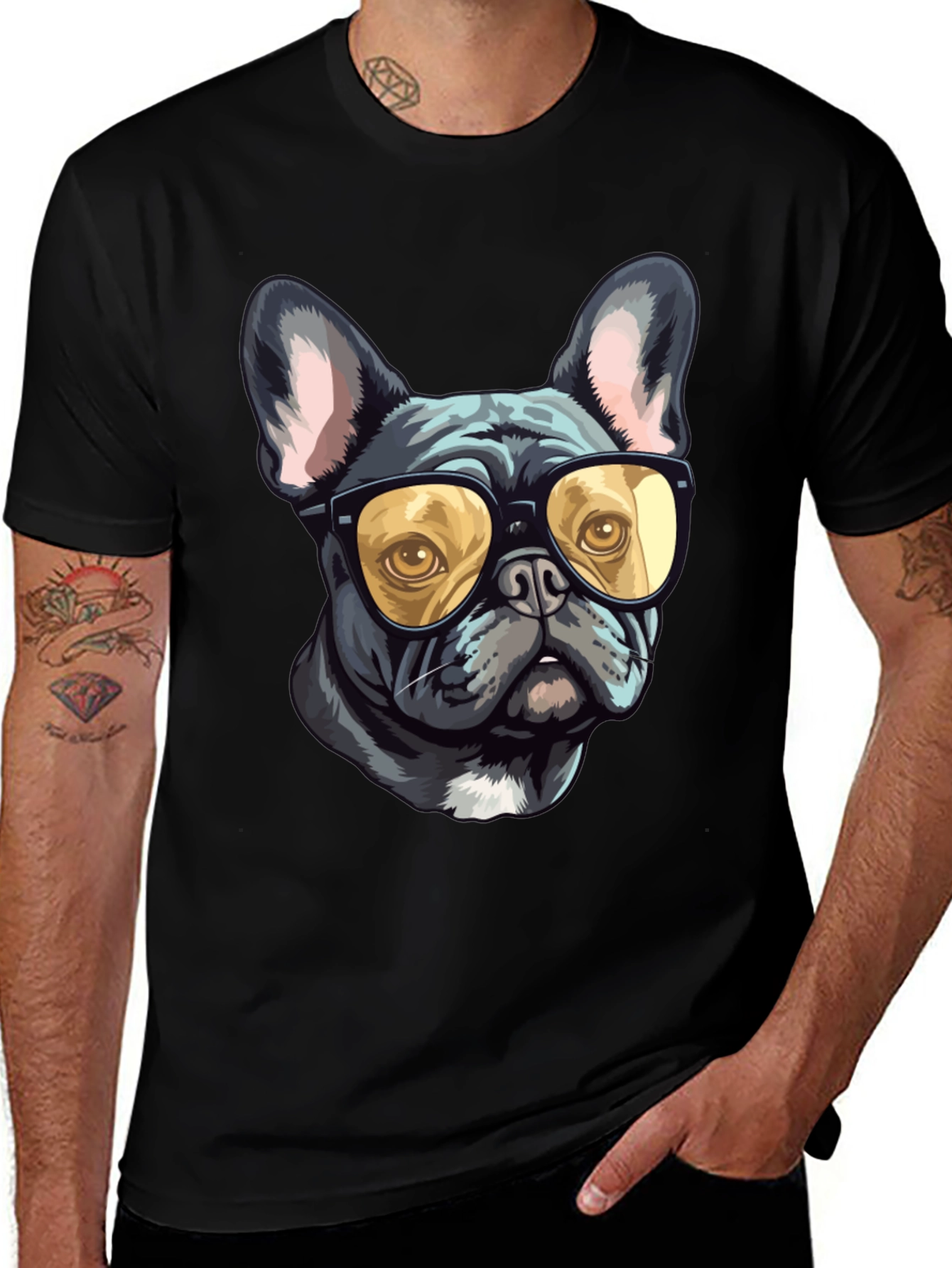Variant 13 of Cool Dog Graphic Tee