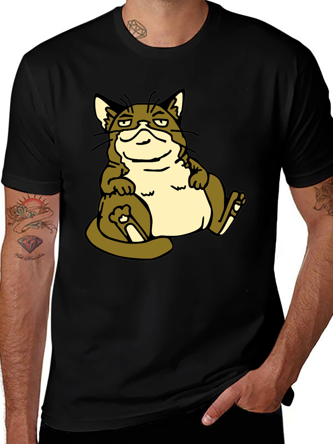 Variant 24 of Grumpy Cat Cartoon Graphic T-Shirt