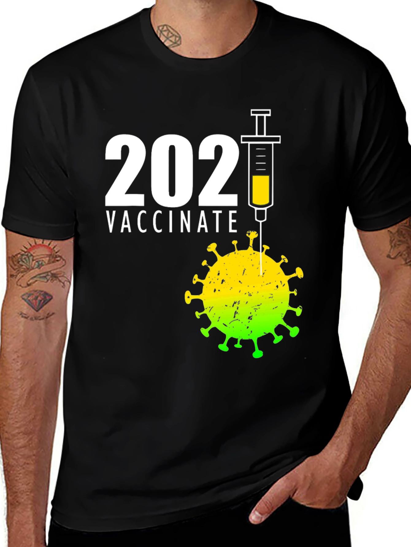 Variant 22 of Vaccinate 2021 Graphic Tee