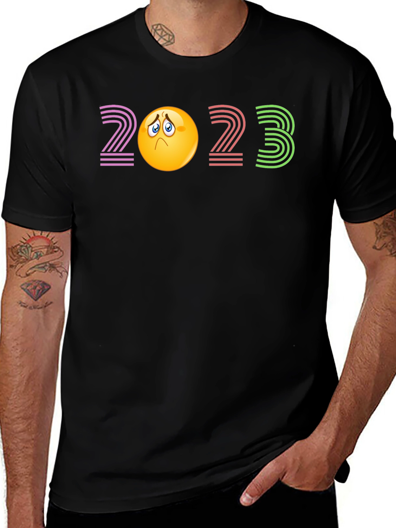 Variant 16 of 2023 Emoji Graphic T-Shirt
