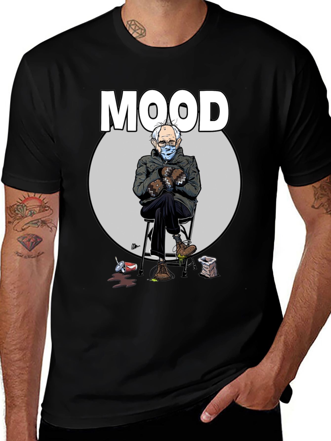 Variant 7 of Bernie Sanders MOOD T-Shirt
