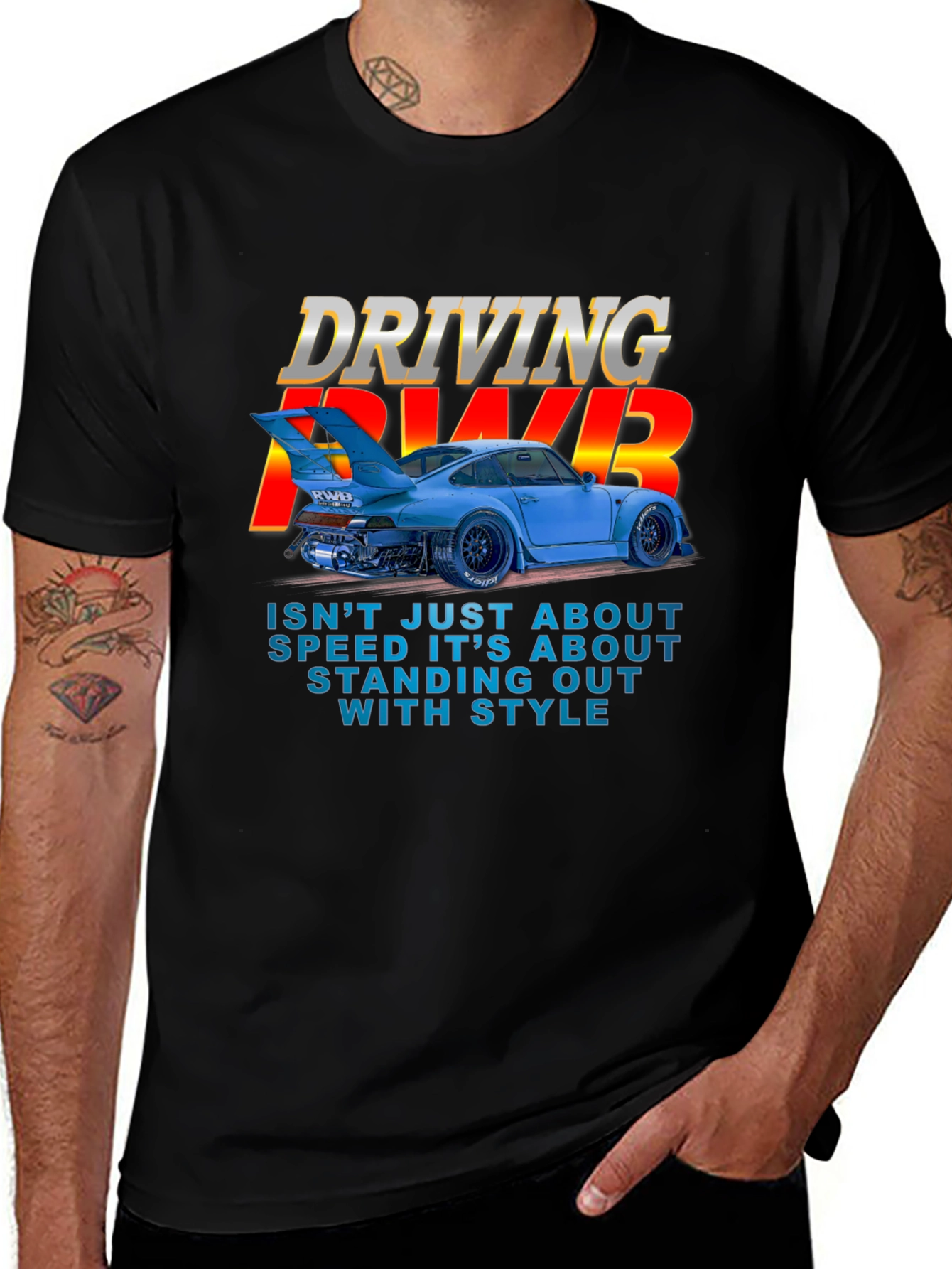 Driving RWB T-Shirt - Speed & Style