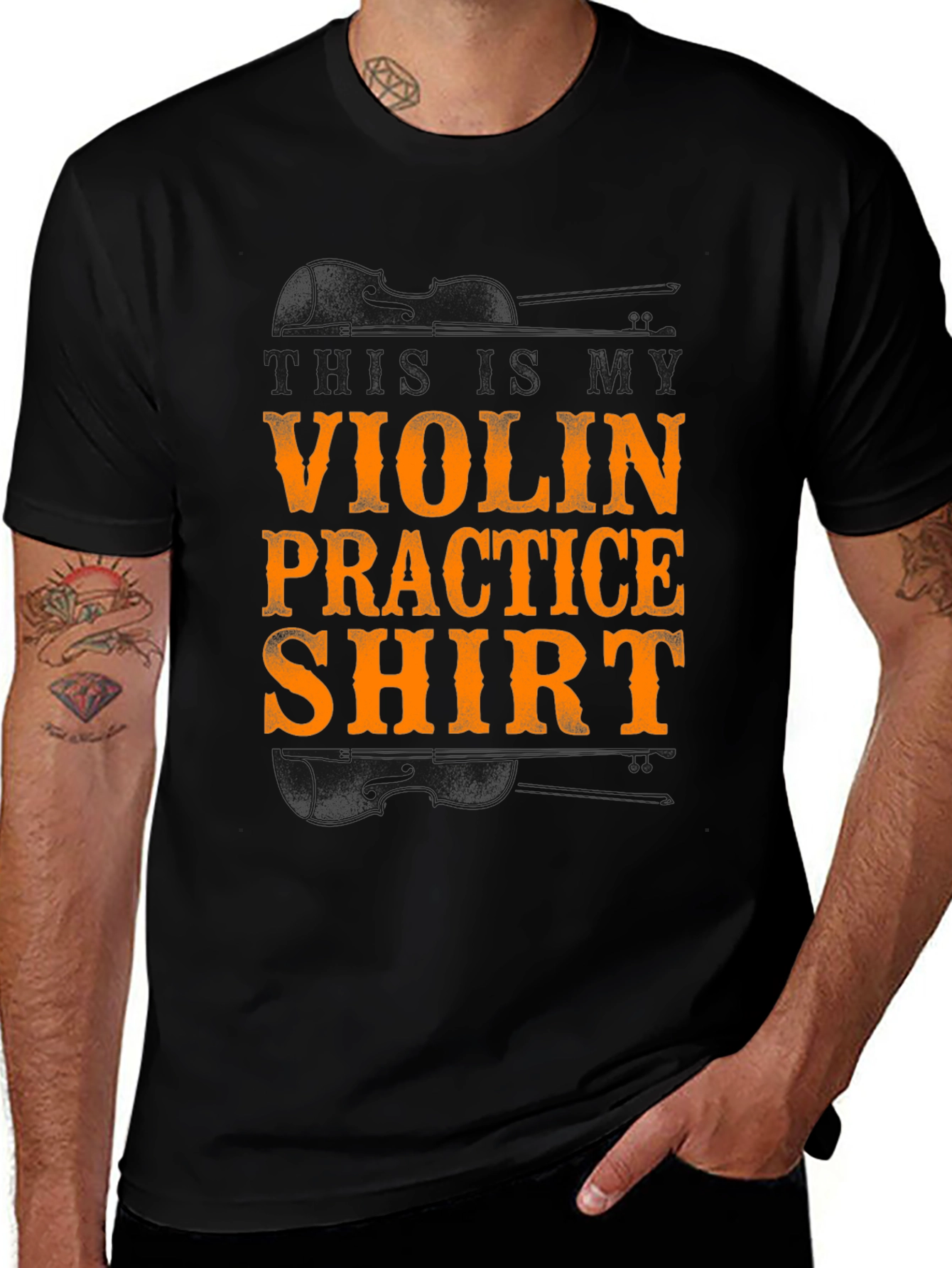Variant 30 of Violin Practice Shirt - Musician T-Shirt