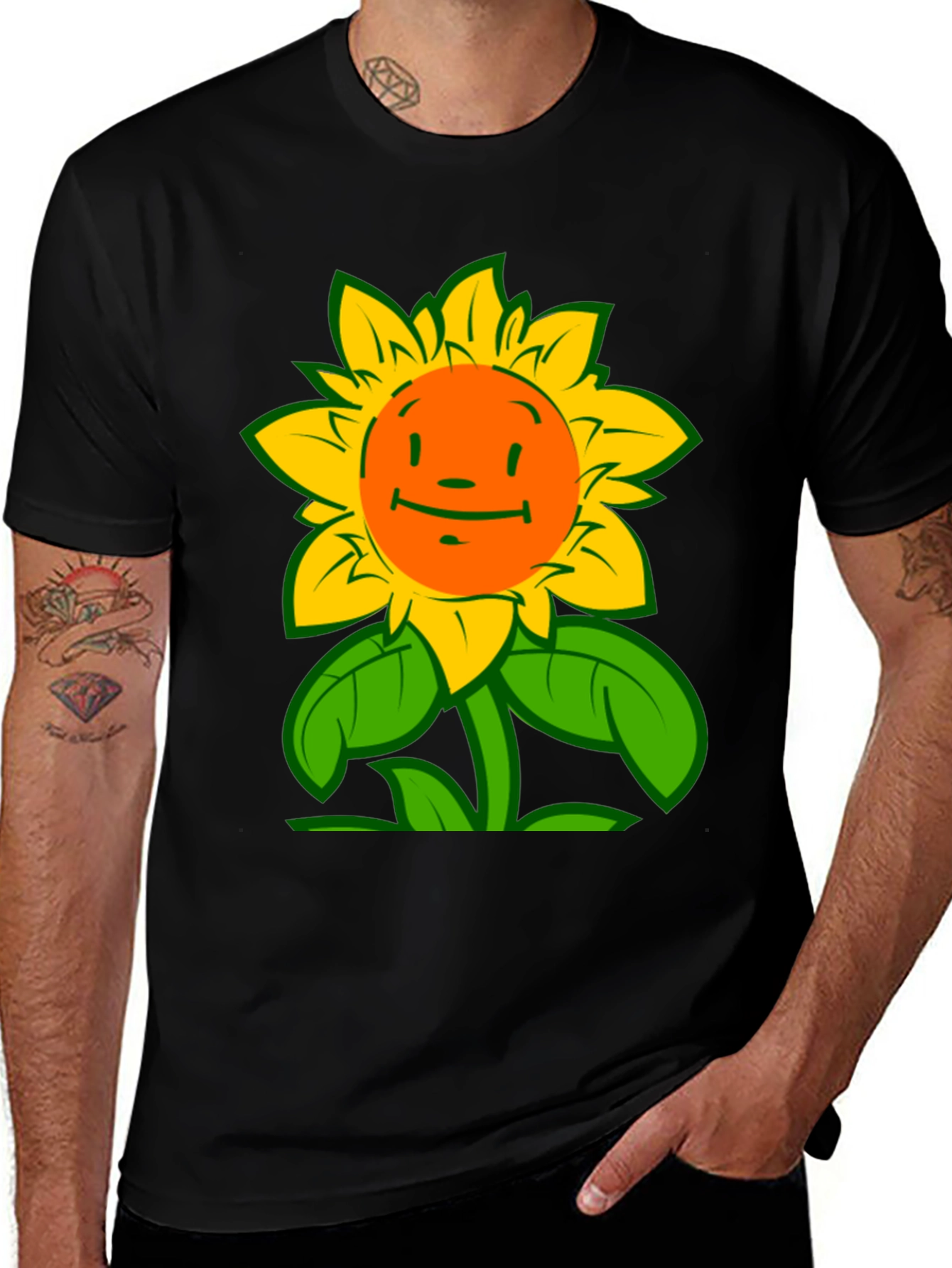 Variant 28 of Sunflower Graphic T-Shirt - Cheerful & Unique Design