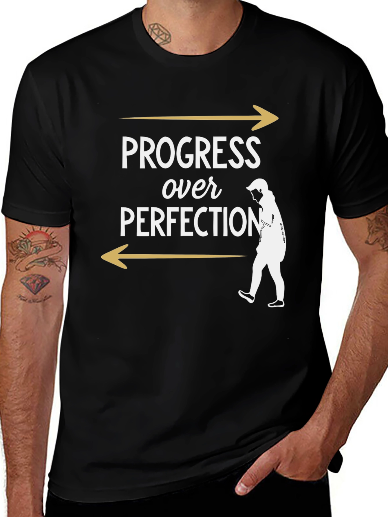 Progress Over Perfection Graphic Tee