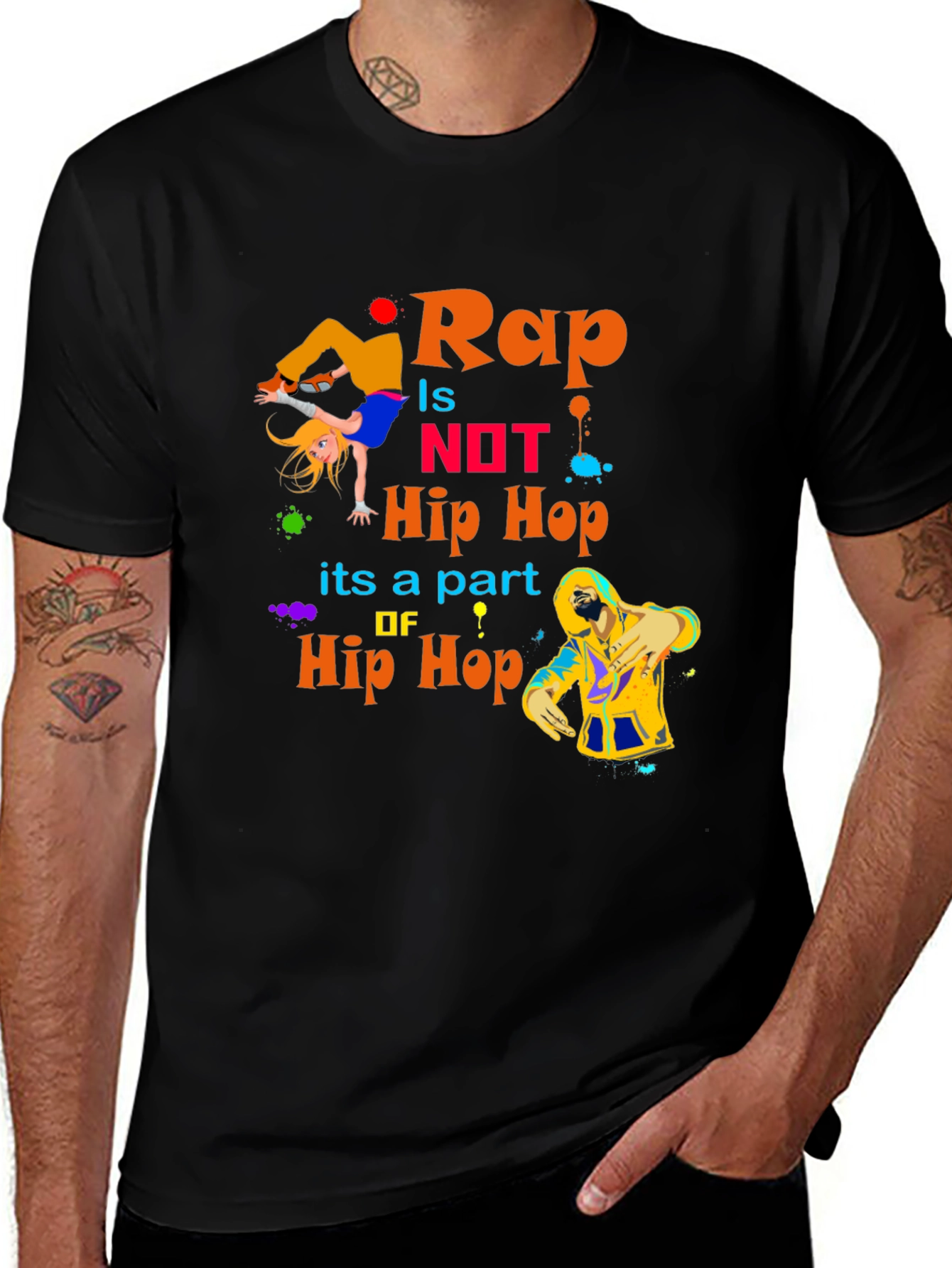Variant 11 of Rap is Not Hip Hop T-Shirt