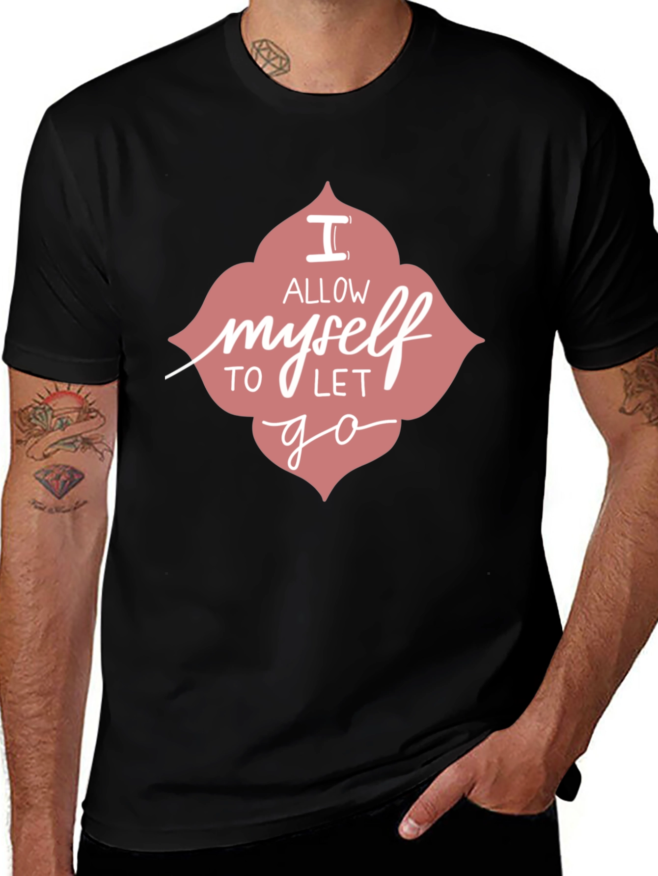 Variant 14 of I Allow Myself T-Shirt - Relaxed Fit, Stylish Comfort