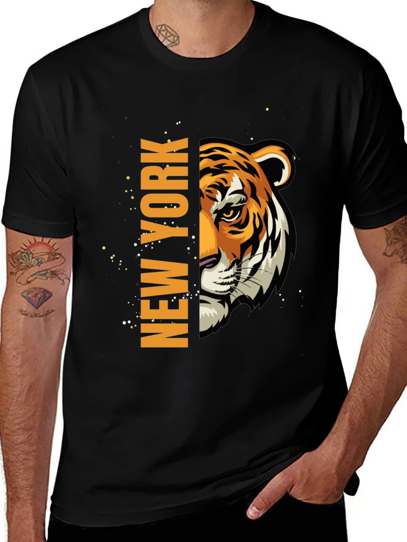 Variant 23 of New York Tiger Graphic T-Shirt