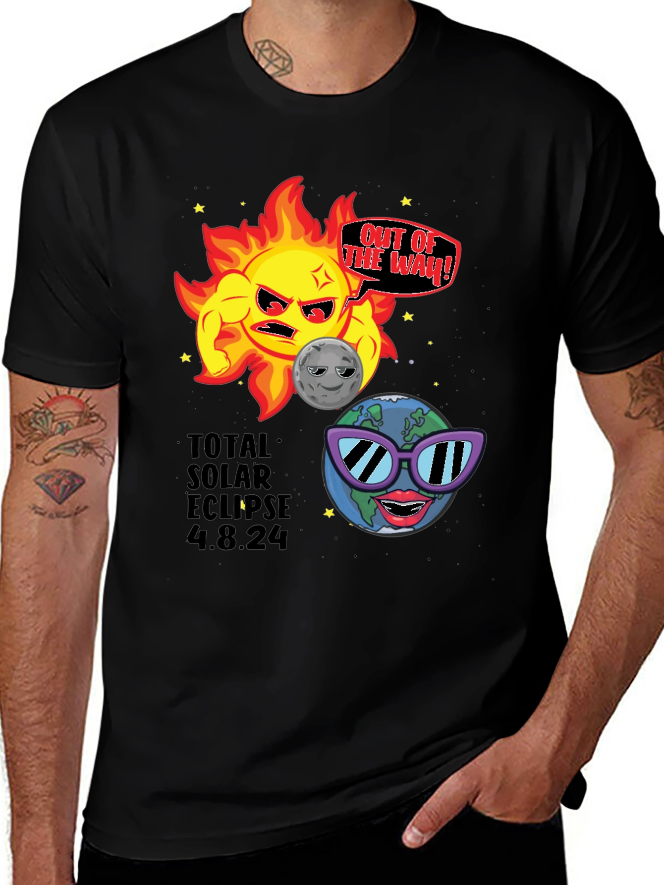 Variant 15 of Total Solar Eclipse 2024 T-Shirt