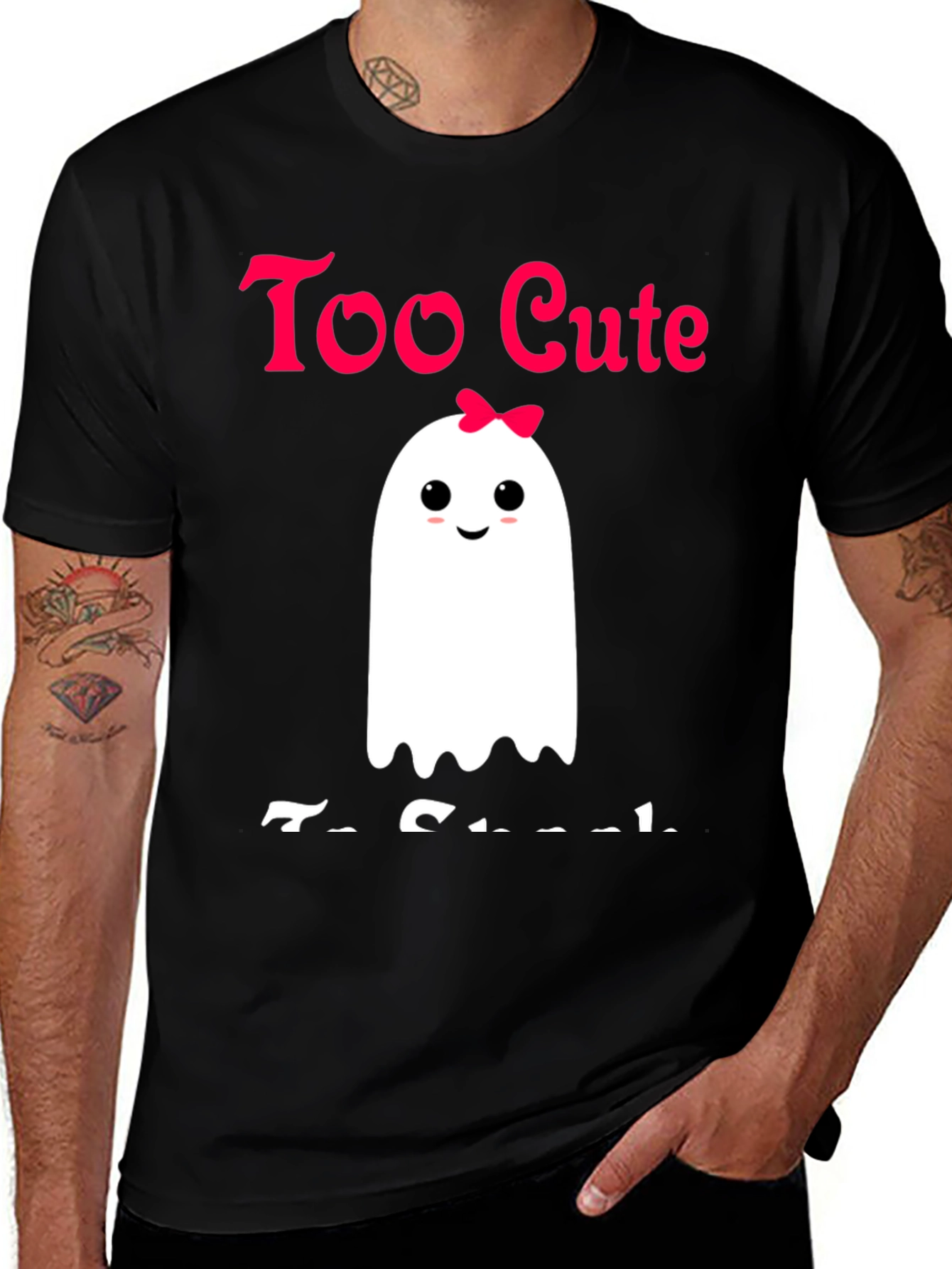 Variant 27 of Too Cute To Spook Halloween T-Shirt