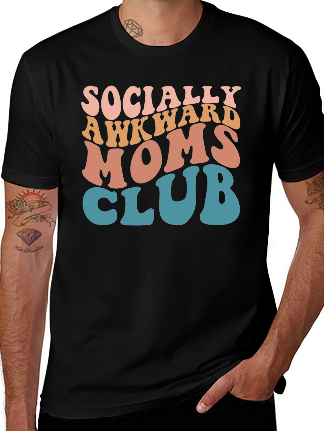 Variant 24 of Socially Awkward Moms Club Graphic Tee