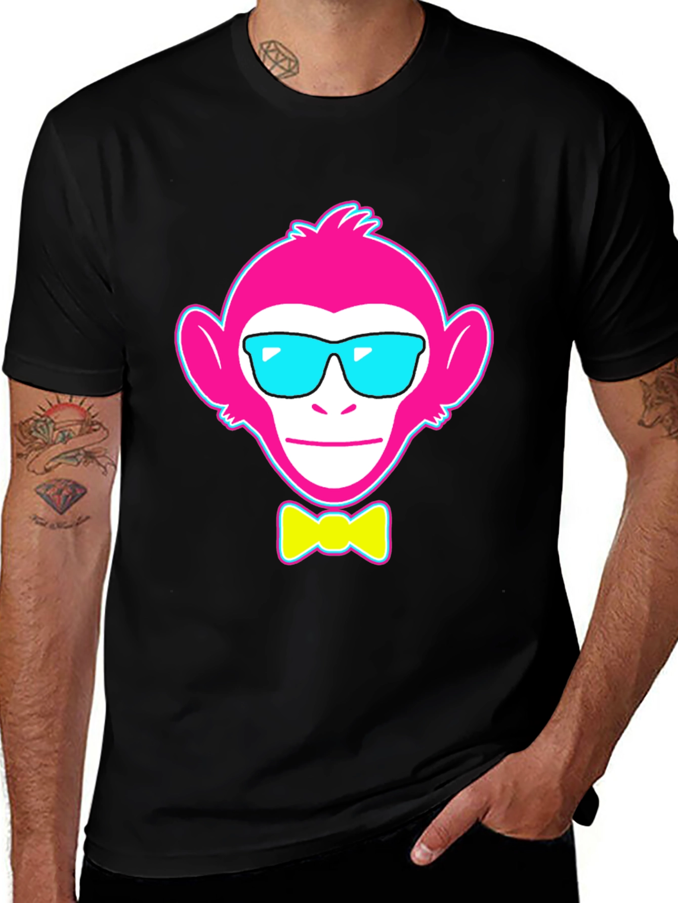 Variant 16 of Cool Monkey Graphic T-Shirt