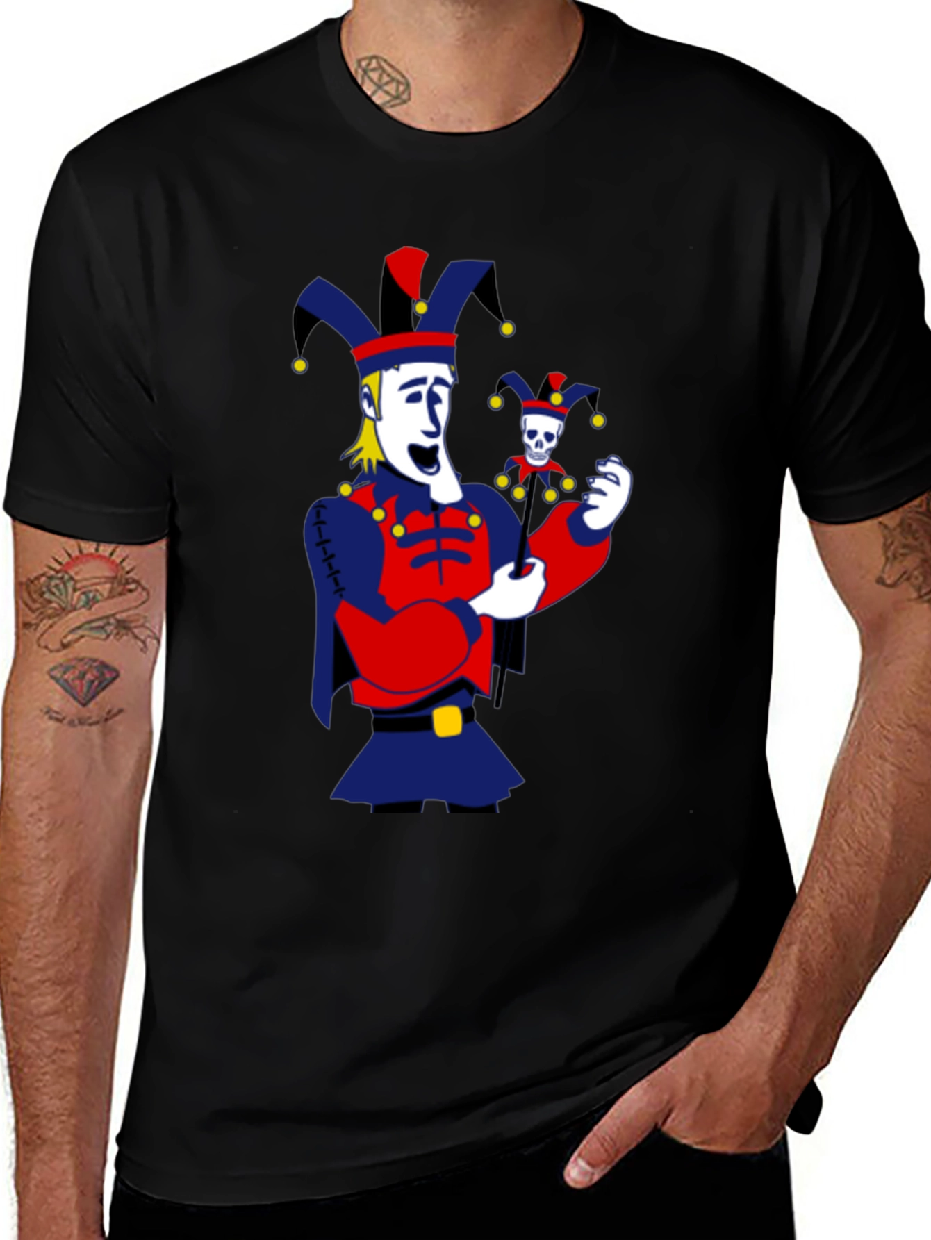 Variant 18 of Jester Graphic T-Shirt: Unique Design, Stylish Comfort