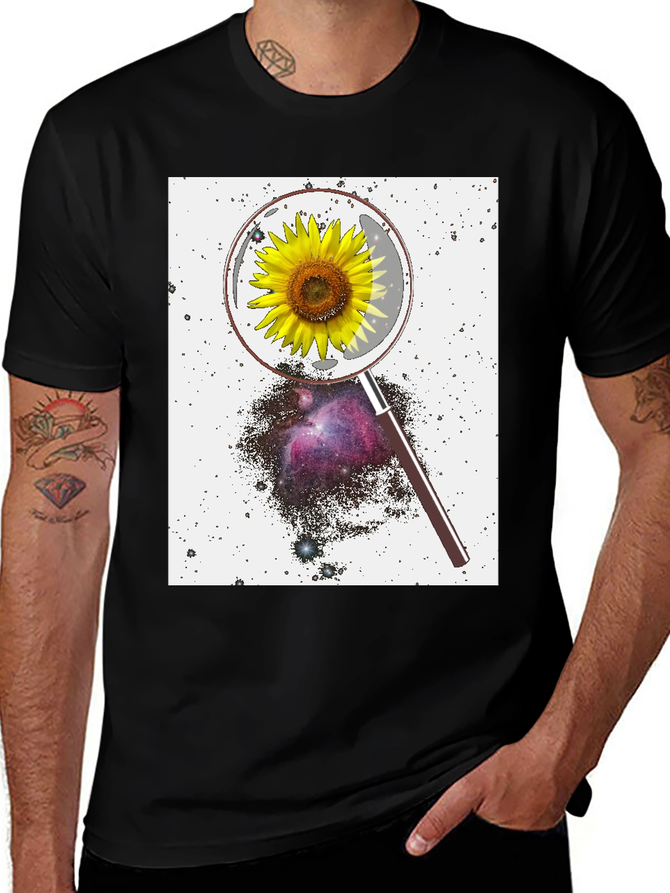 Sunflower Galaxy T-Shirt