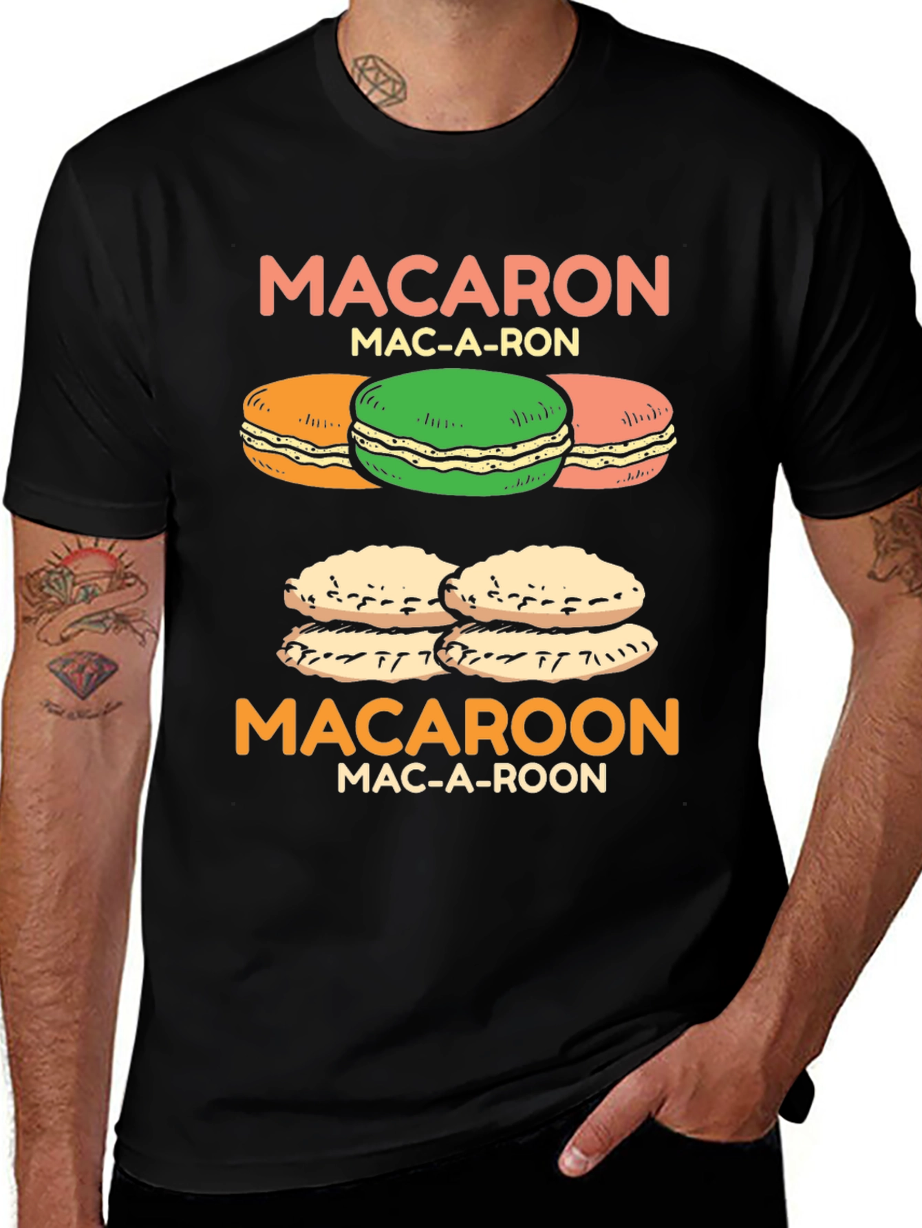 Macaron Lover Tee - Sweet Treat T-Shirt