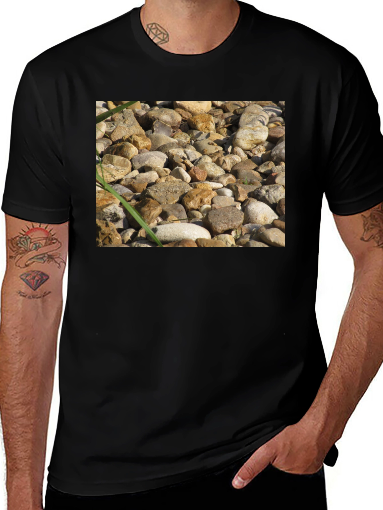 Variant 3 of Rocky Ground T-Shirt - Nature Lover's Tee