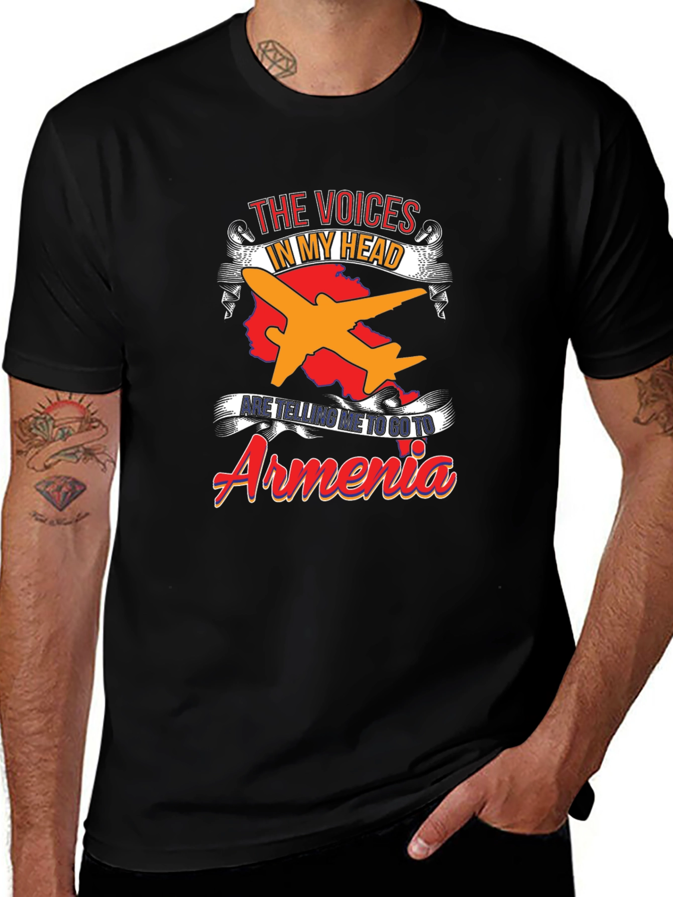 Armenia Travel T-Shirt - The Voices In My Head